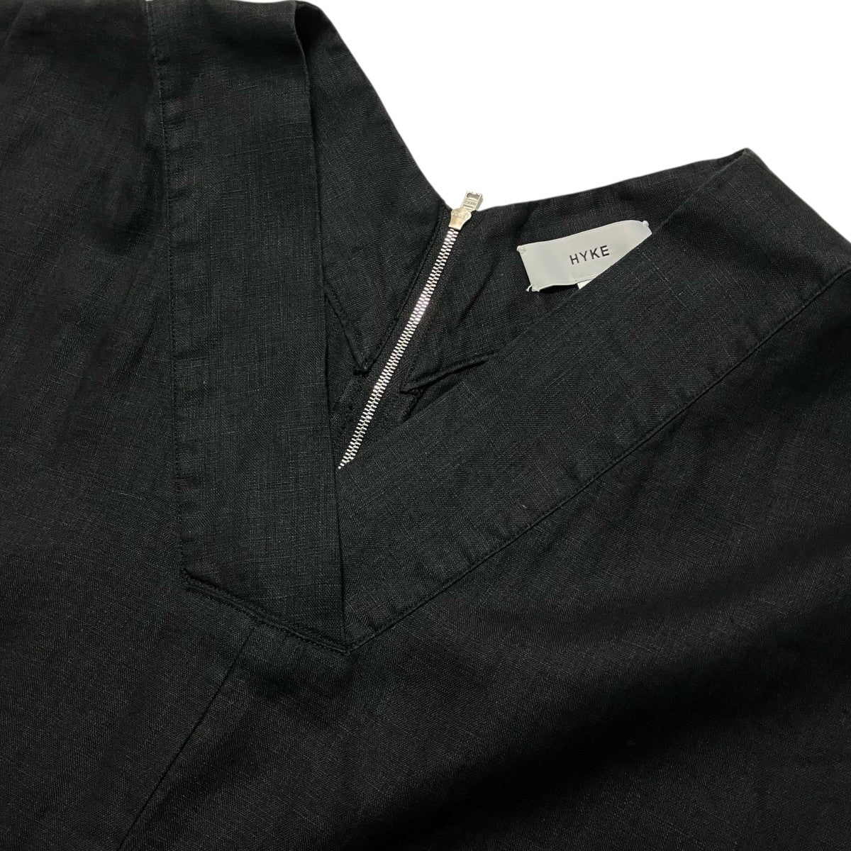 HYKE(ハイク) LINEN JUMPSUITリネン地ジレジャンプスーツ231 16166 231