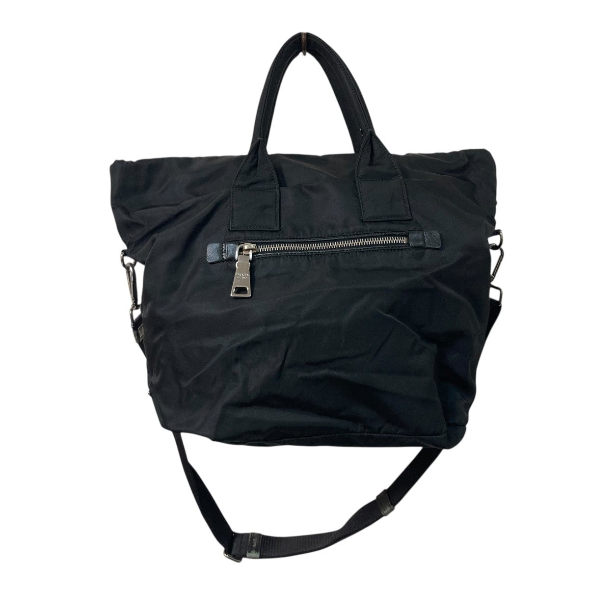 PRADA TESSUTO DOUBLEショルダーバッグ