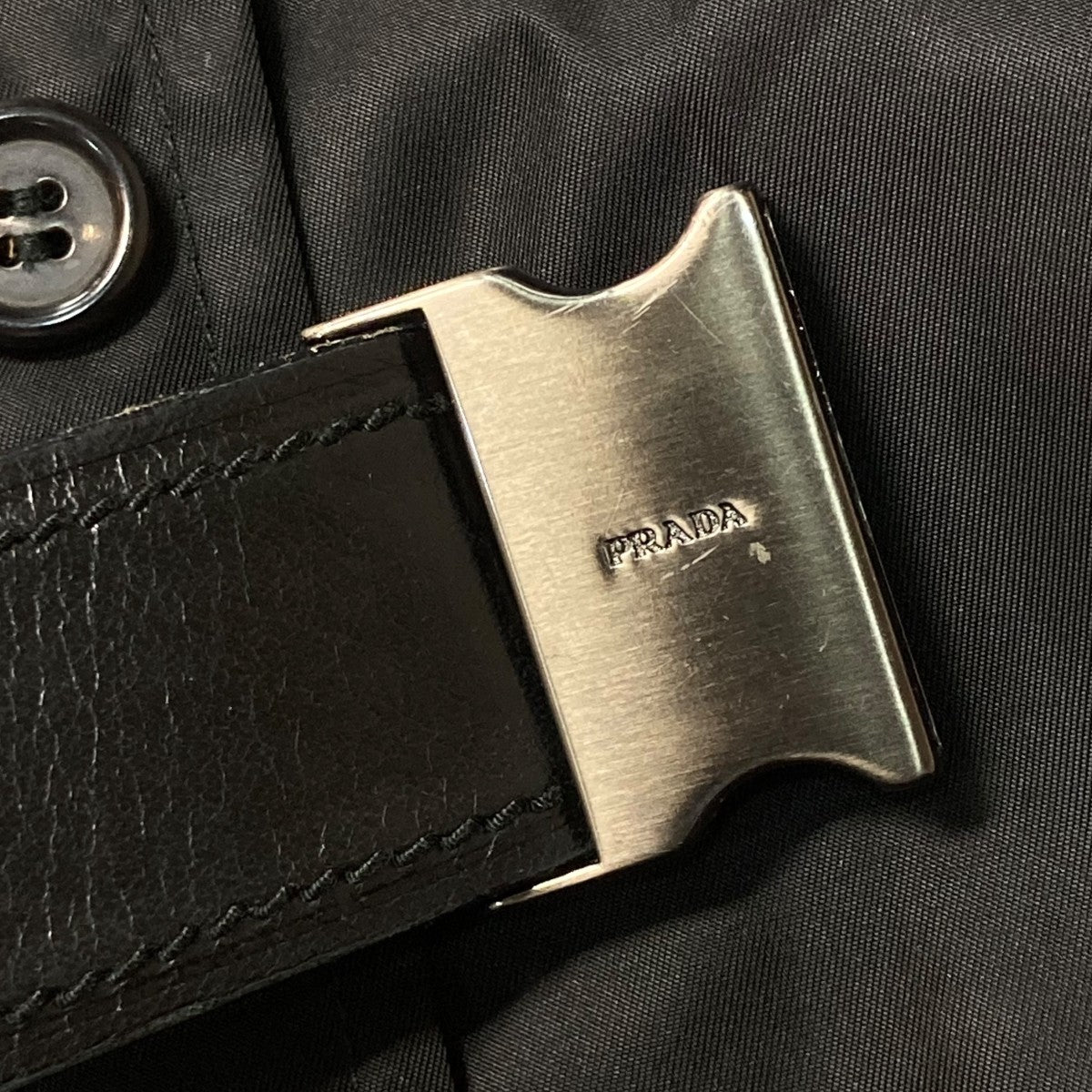 PRADA(プラダ) ナイロントレンチコートC TK 8925 C TK 8925 ブラック