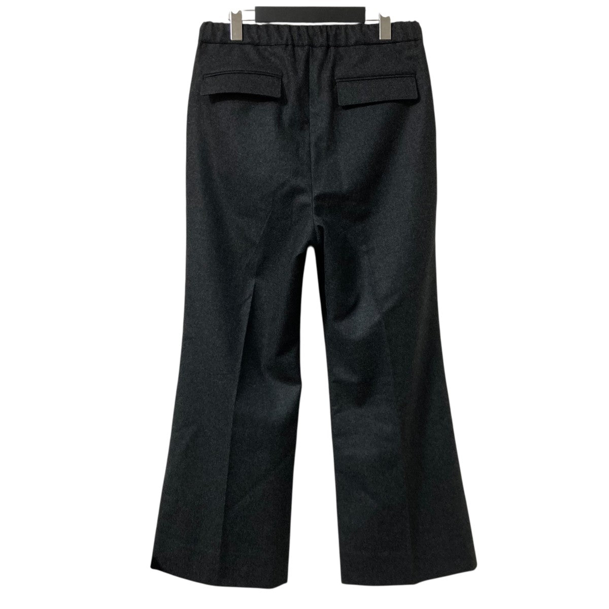 24AWFLANNEL THE EASY SLACKS FLAREフランネルウールフレアイージースラックス24fw rept 220 2 J