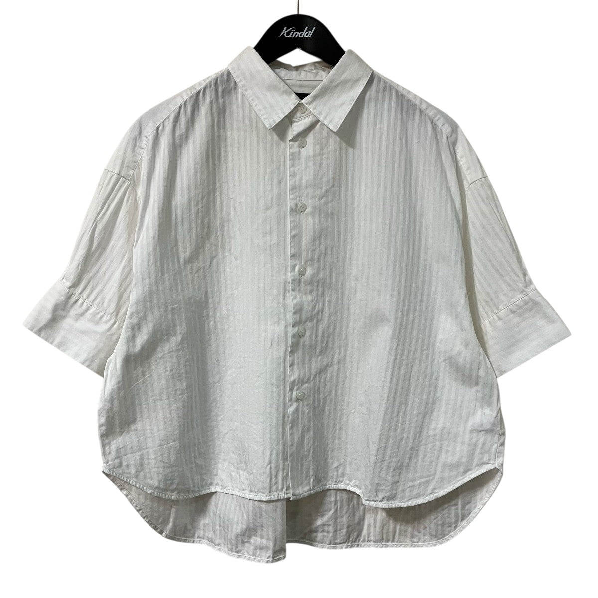 SINME Striped shirtストライプ半袖シャツSS16 04 古着・中古-1枚目のアイテム画像