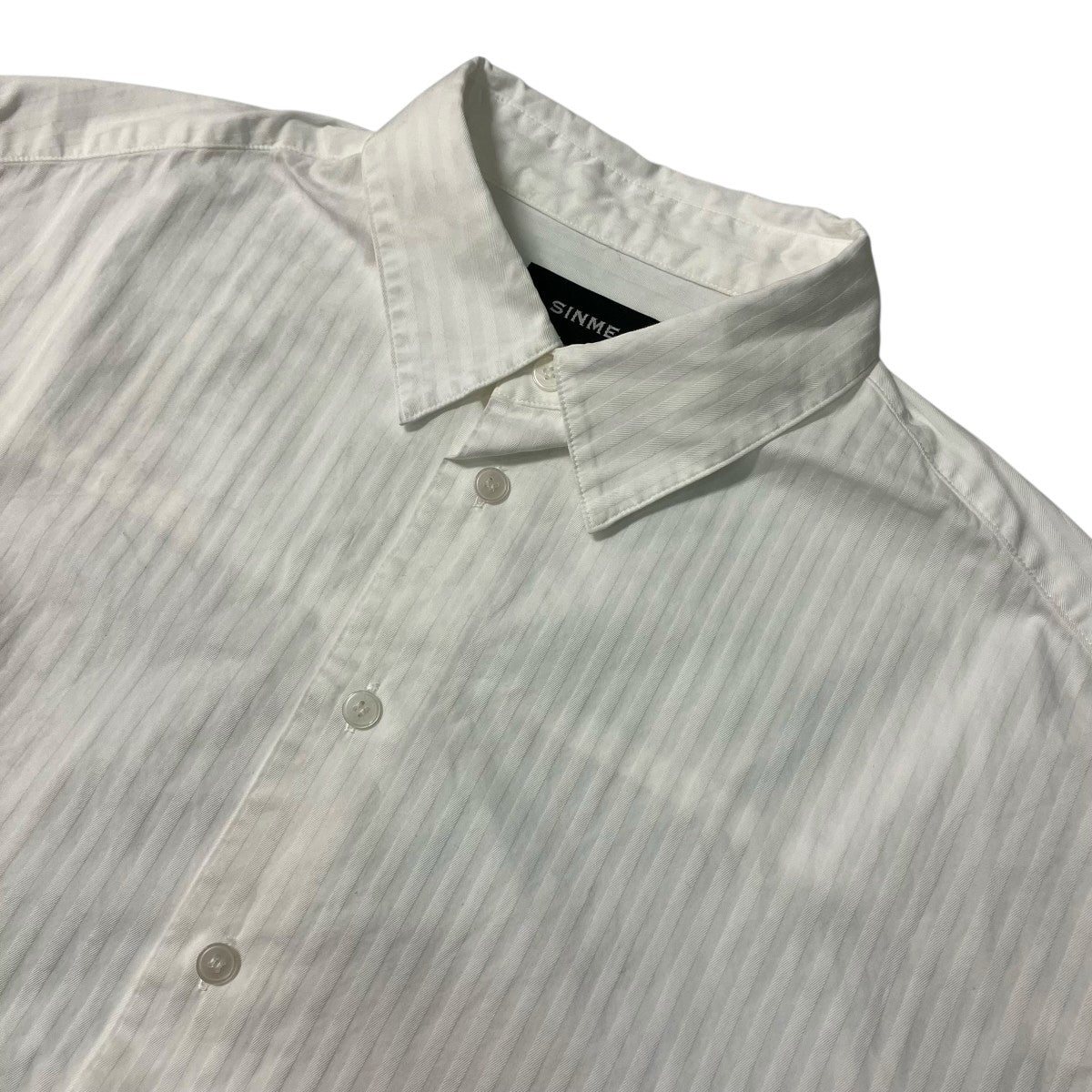 SINME Striped shirtストライプ半袖シャツSS16 04 古着・中古-3枚目のアイテム画像