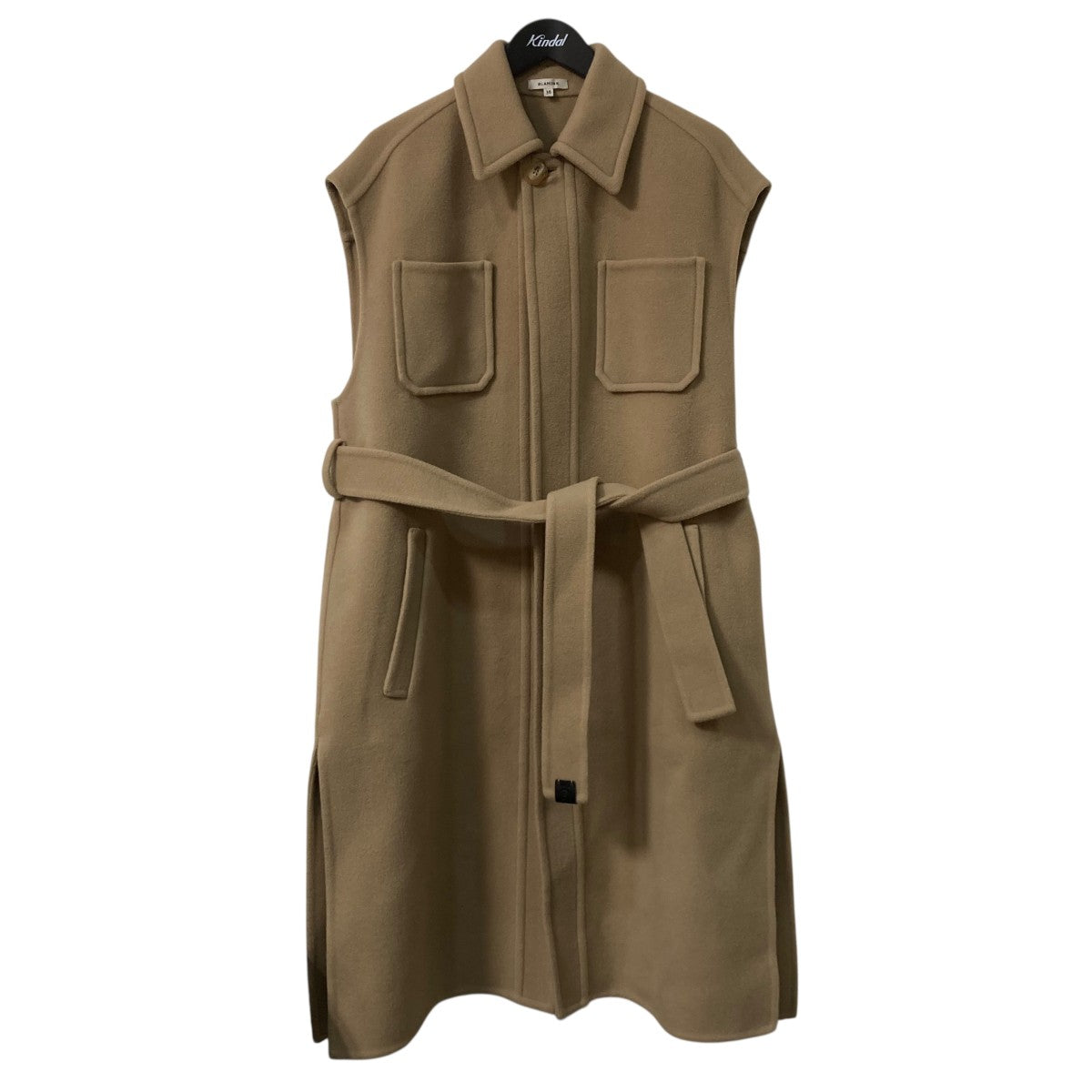 BLAMINK(ブラミンク) メルトンダブルフェイスフードケープ