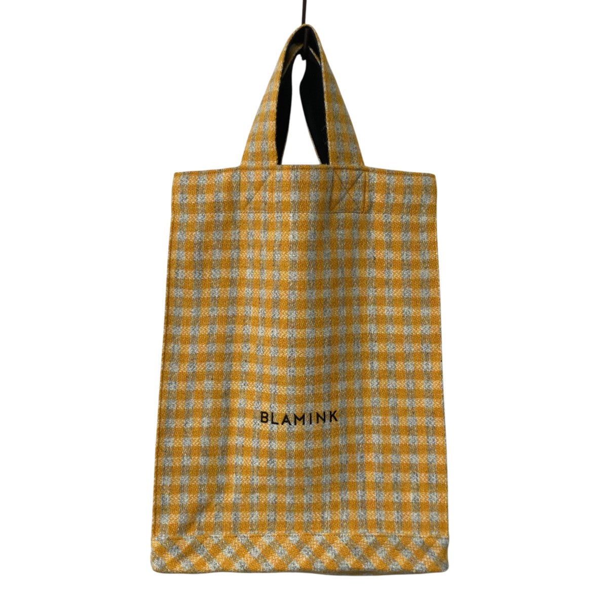 BLAMINK(ブラミンク) ストライプトートバッグ ホワイト×ブルー｜【公式