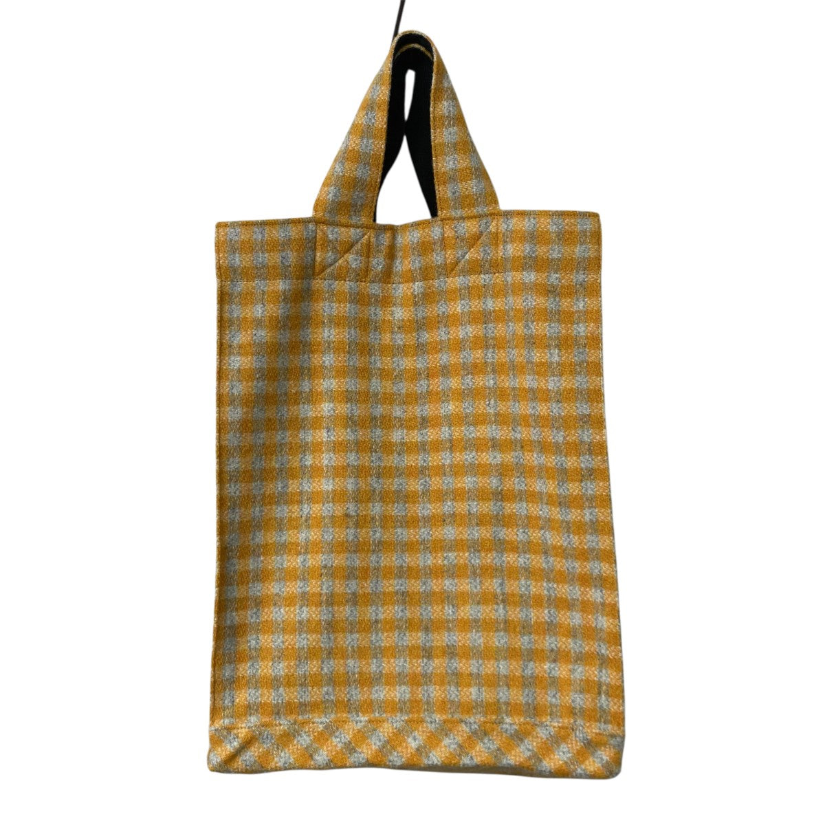 BLAMINK(ブラミンク) チェックトートバッグ グリーン×ホワイト｜【公式