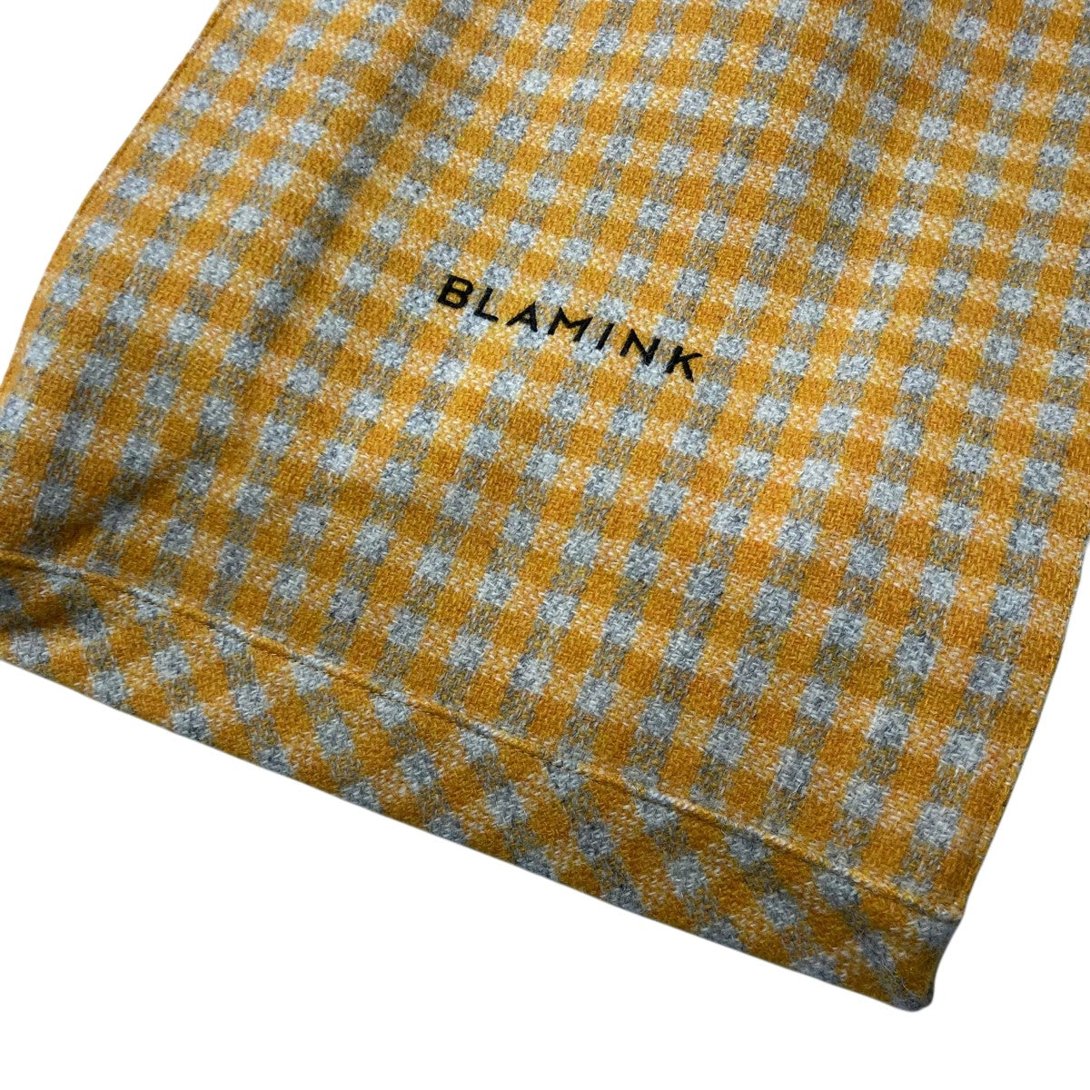 BLAMINK(ブラミンク) 三越350周年限定ツイードトートバッグチェック