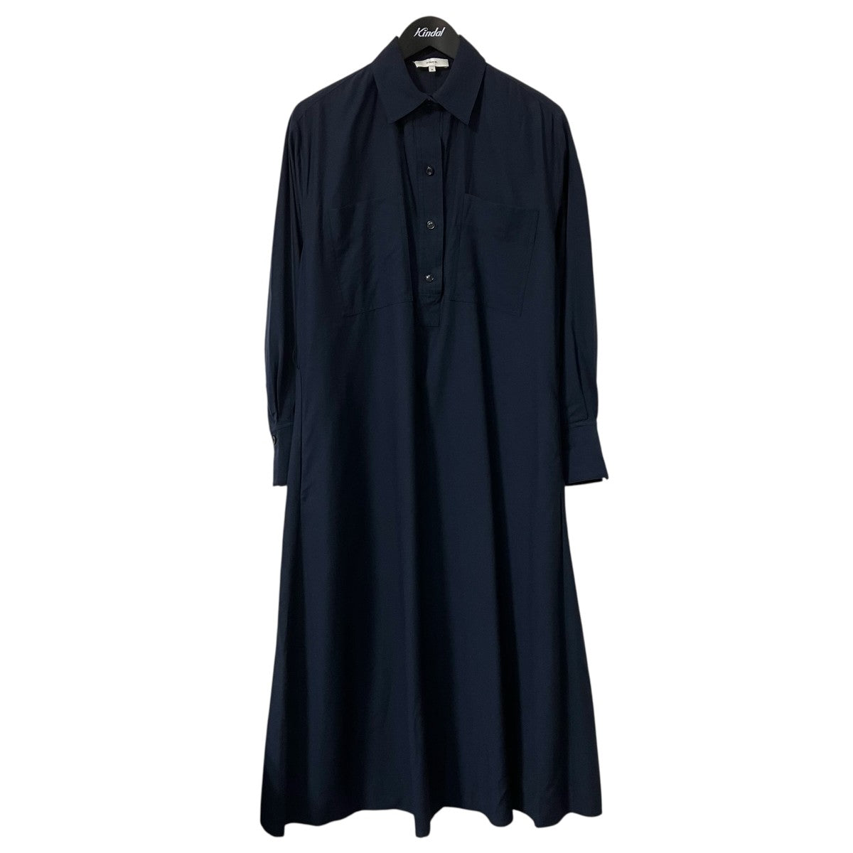 VINCE シャツワンピース393 6613 古着・中古-1枚目のアイテム画像