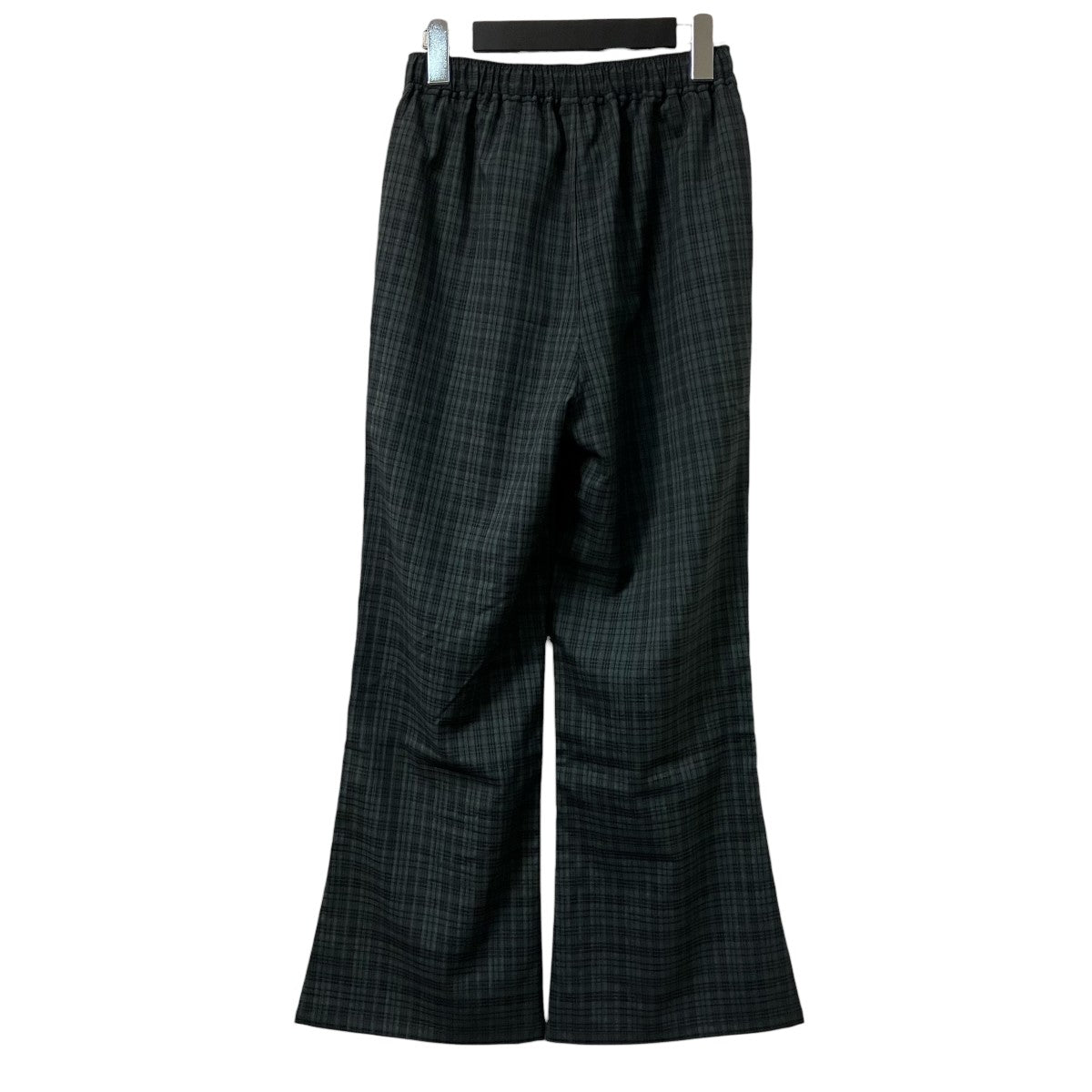 ENNEUME Checked Frare Pantsイージーフレアパンツ93033 古着・中古-2枚目のアイテム画像