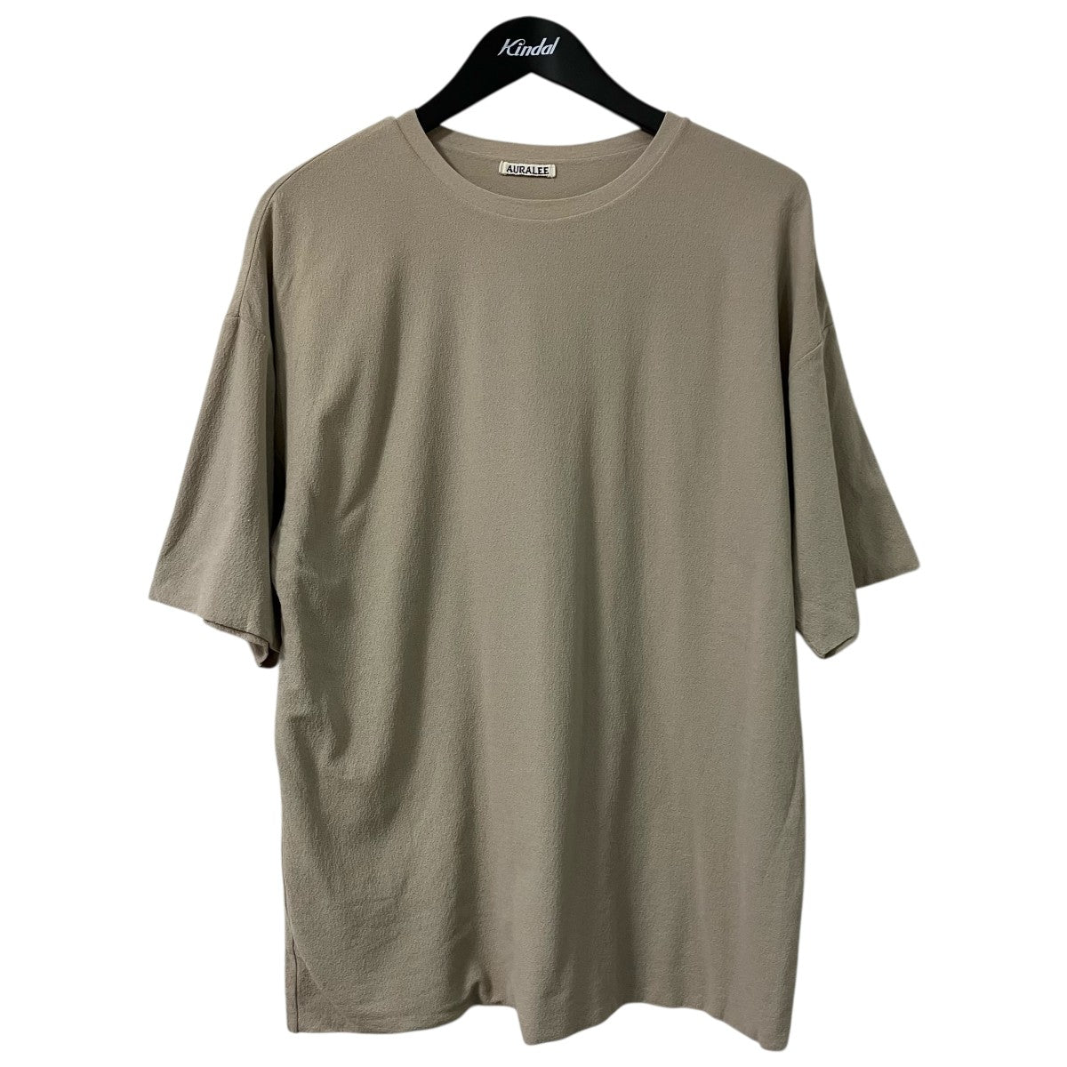 AURALEE 20SSHARD TWIST AMUNZEN DOUBLE CLOTH TEE半袖TシャツA20ST01KN 古着・中古-1枚目のアイテム画像