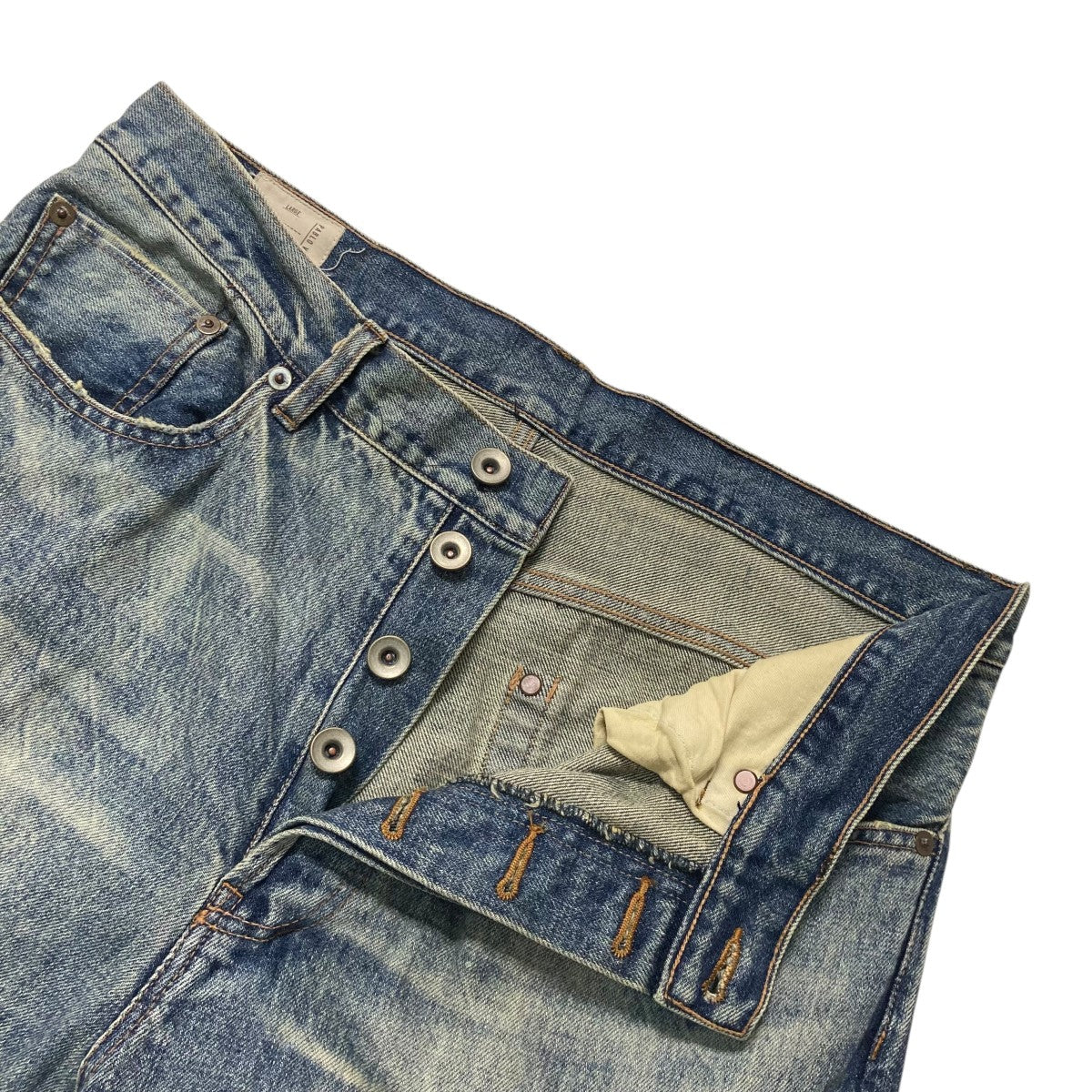 PABLO VINCI 24SSScratch remake denim pantsダメージデニムパンツPBL 24SS PT04 古着・中古-3枚目のアイテム画像