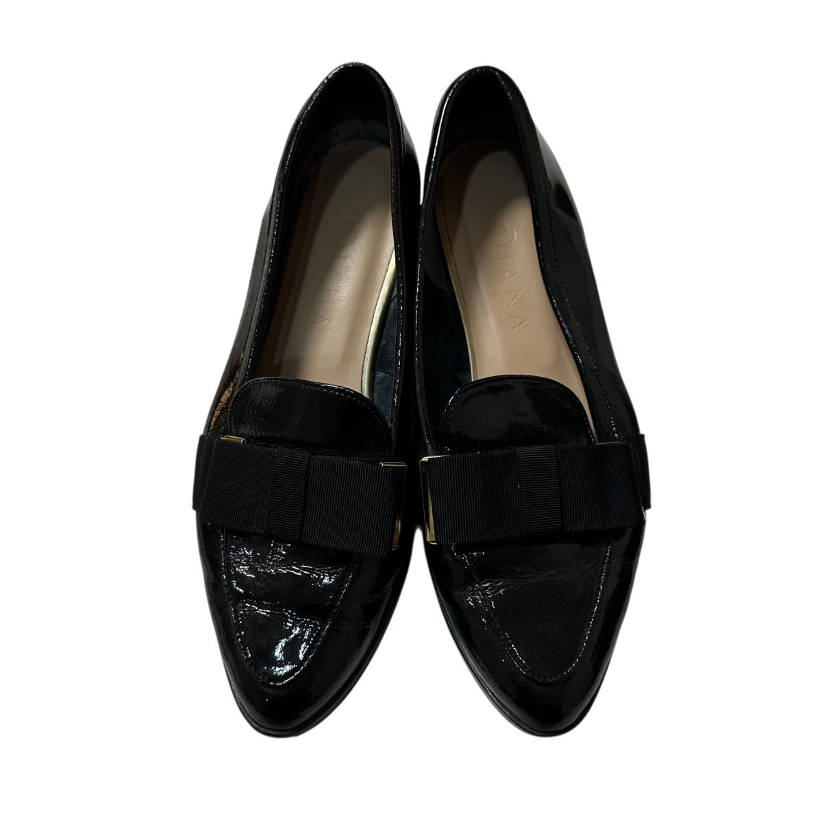 DIANA(ダイアナ) 平リボンオペラシューズパンプスkw 42307 kw 42307