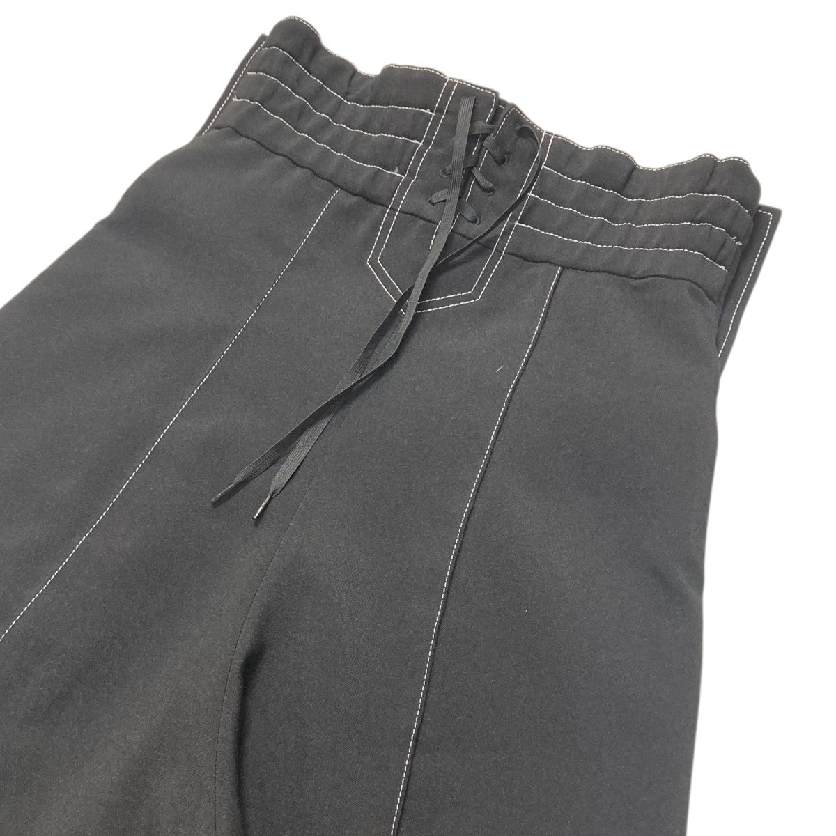 HYKE 24SS ハイウエストマリンパンツ 241 13283 303 古着・中古-4枚目のアイテム画像