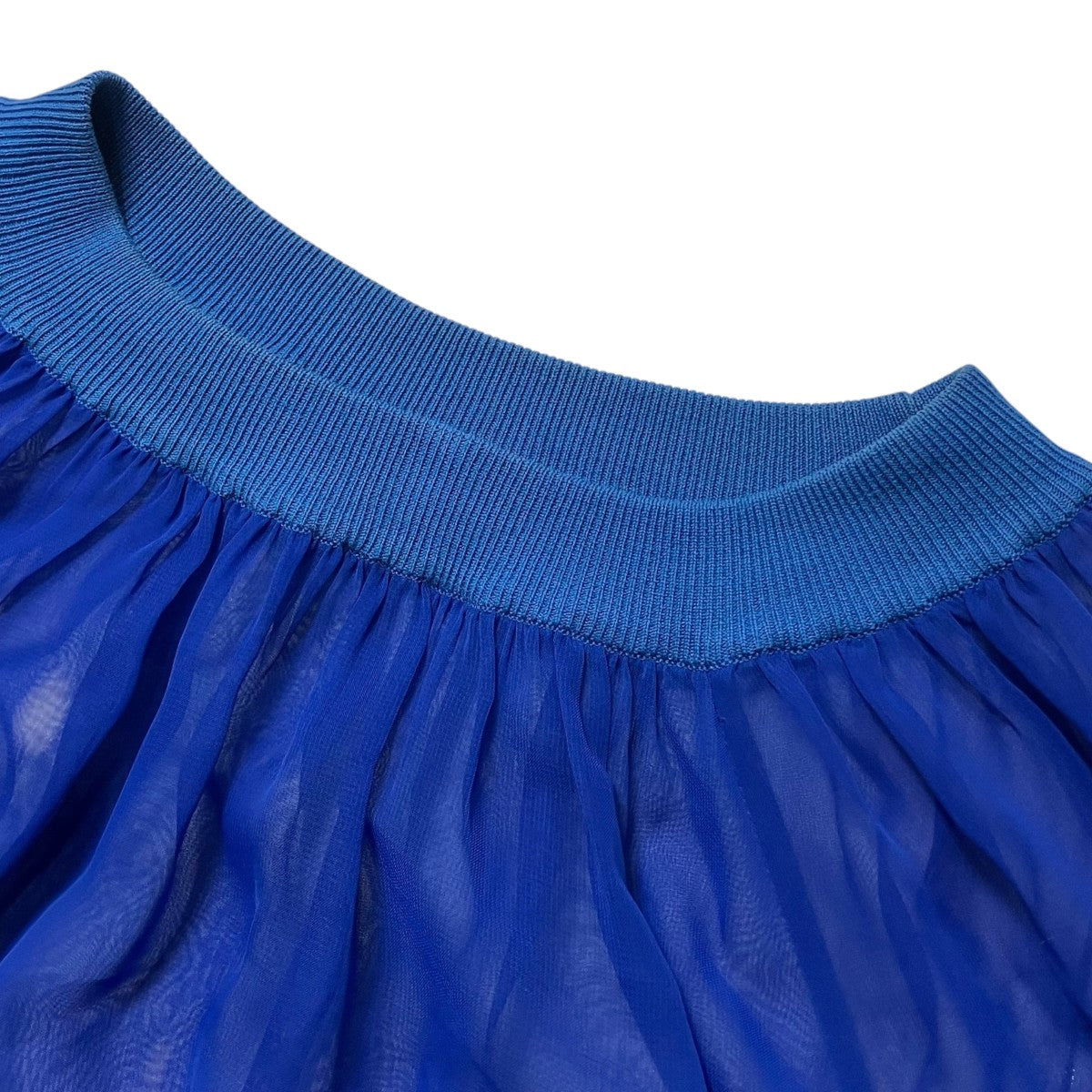 HYKE SHIRRED CHIFFON TOPシアーシャツ211 15133 013 古着・中古-3枚目のアイテム画像