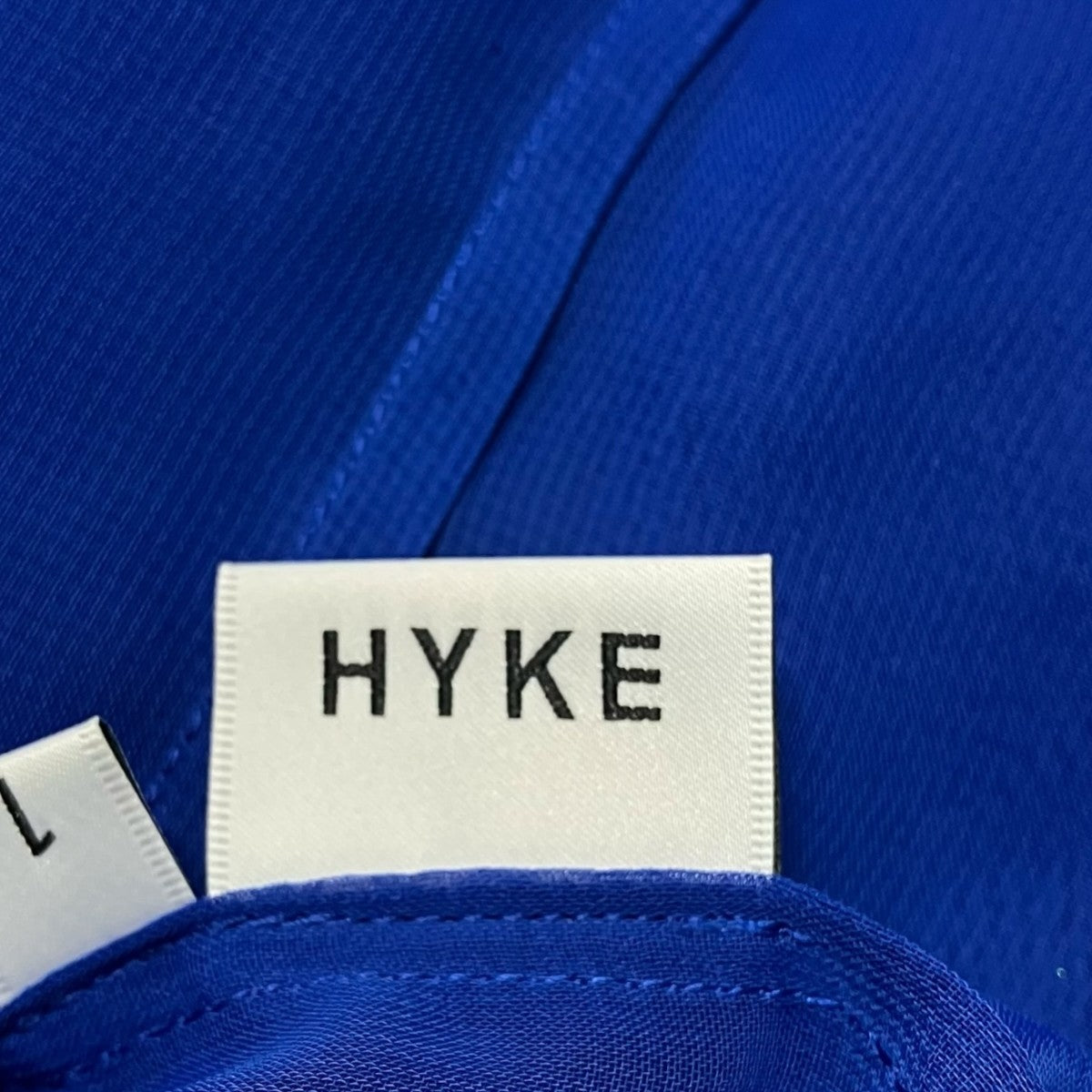 HYKE SHIRRED CHIFFON TOPシアーシャツ211 15133 013 古着・中古-6枚目のアイテム画像