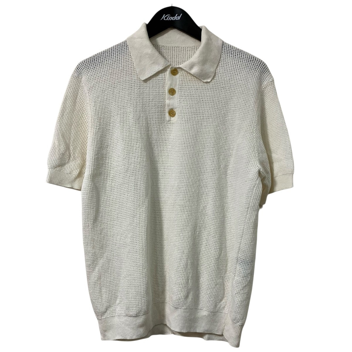 SOPHNET． 24SSLINEN MESH OVERSIZED S S POLOメッシュポロシャツSOPH 240065 古着・中古-1枚目のアイテム画像