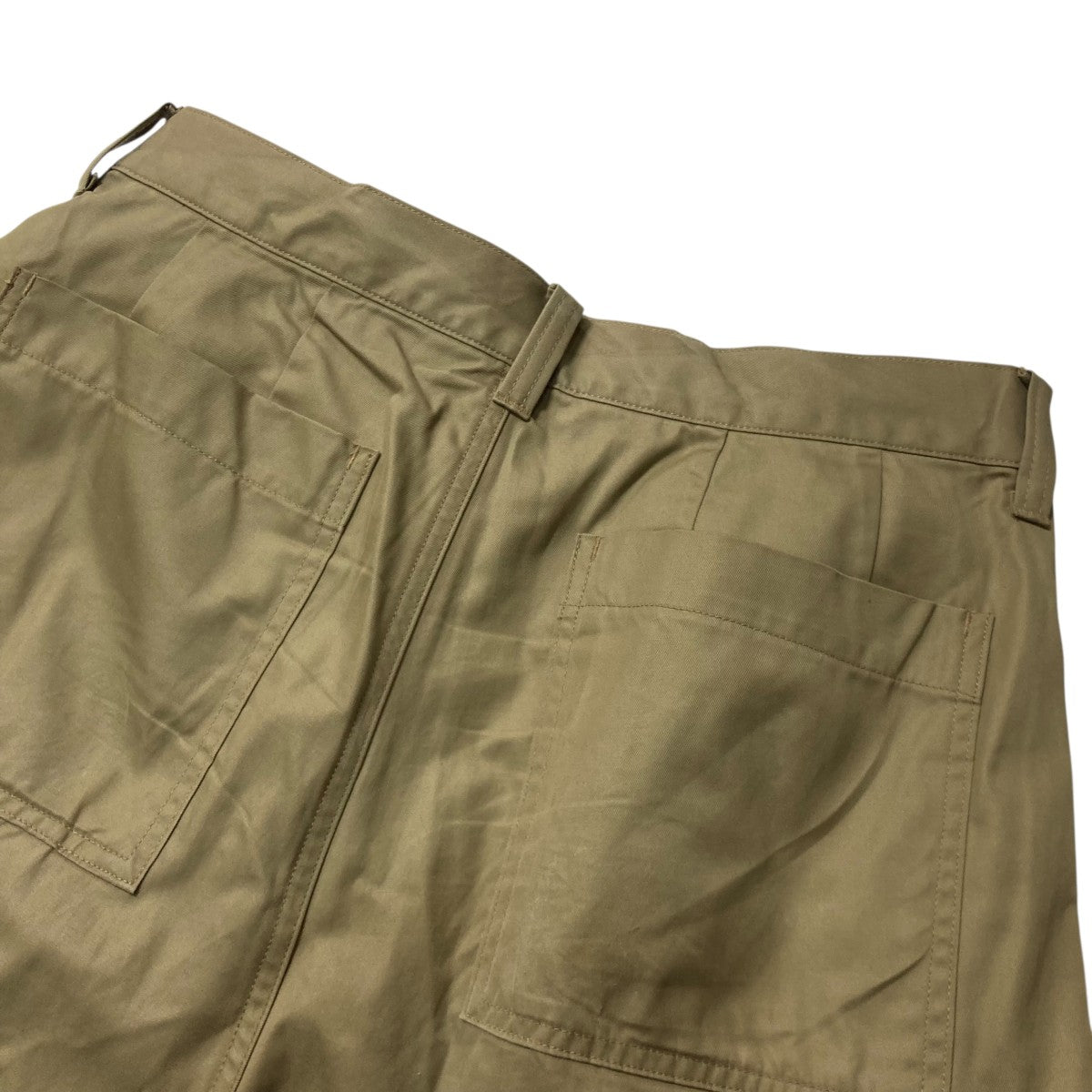 24SSBRUSHED GABARDINE TAPERED CARGO PANTSカーゴパンツSOPH 240017
