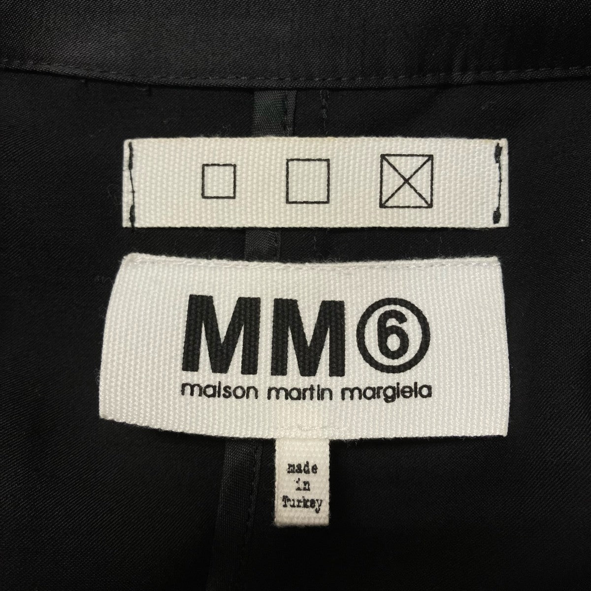 MM6 Maison Margiela(マルタンマルジェラ) エポレットシャツワンピース