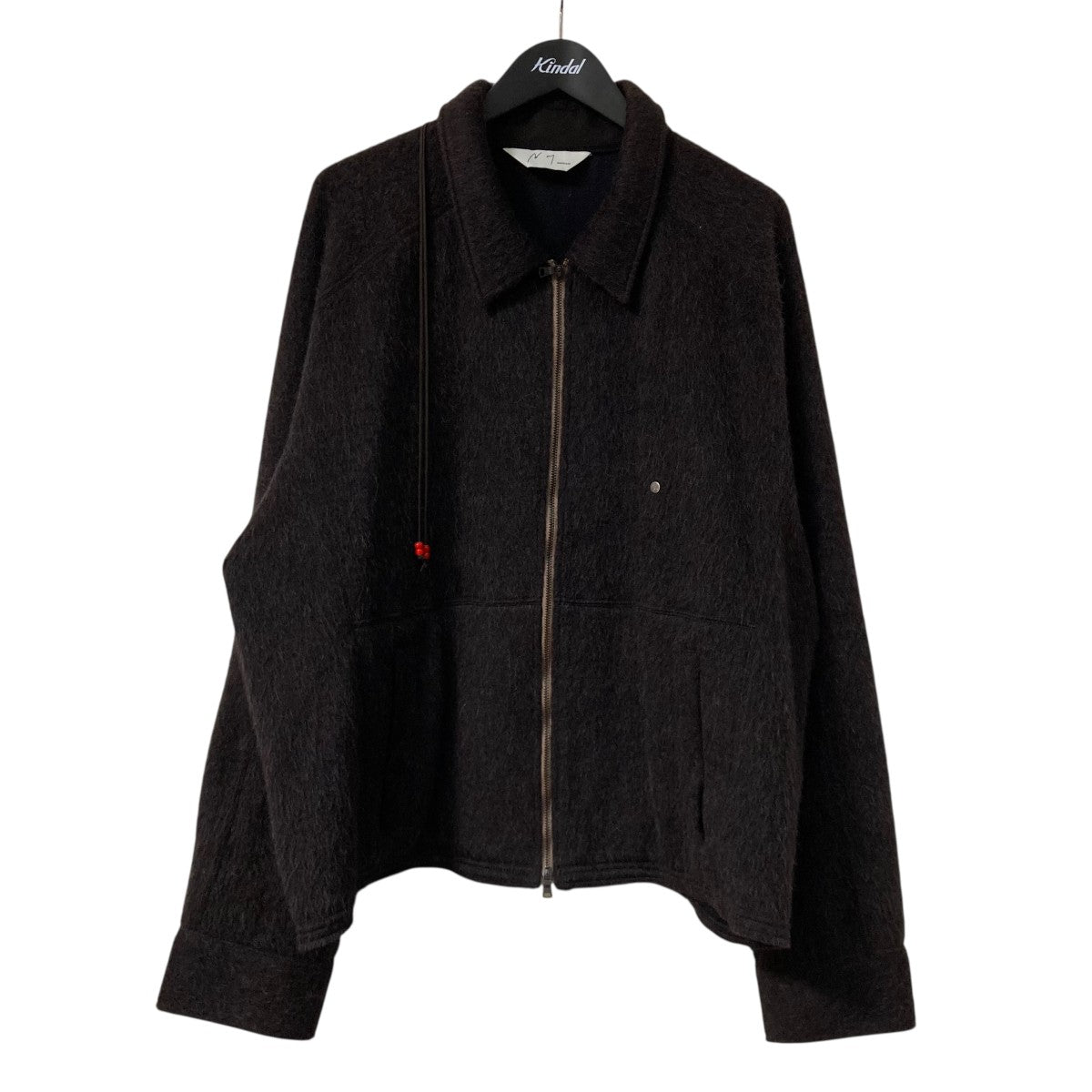 ANCELLM(アンセルム) 25AWSHAGGY ZIP UP SHIRTシャツジャケットANC
