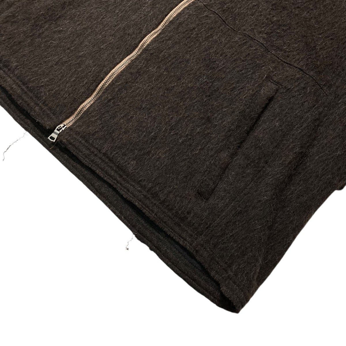 ANCELLM(アンセルム) 25AWSHAGGY ZIP UP SHIRTシャツジャケットANC