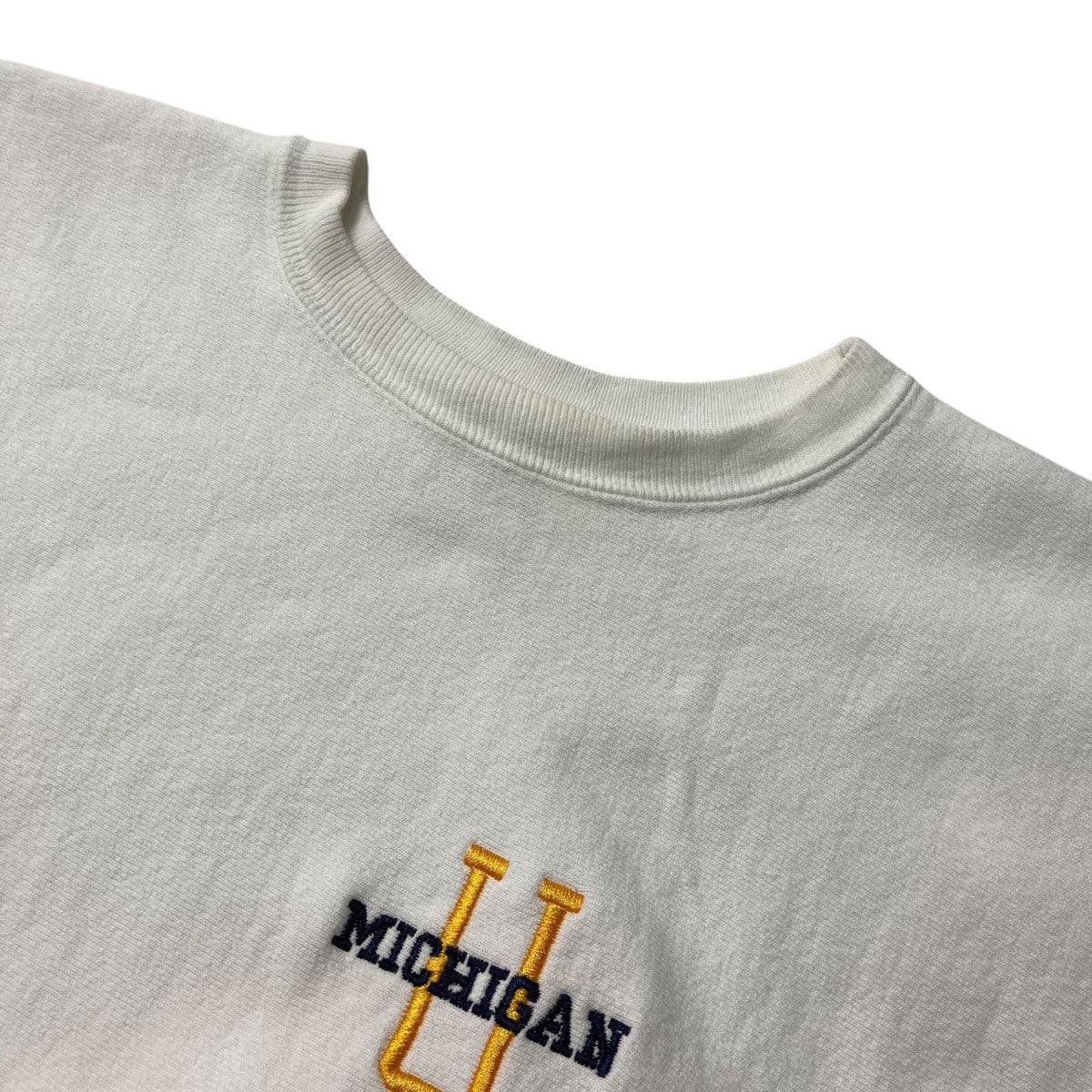 90S MICHIGANワンポイント刺繍スウェット