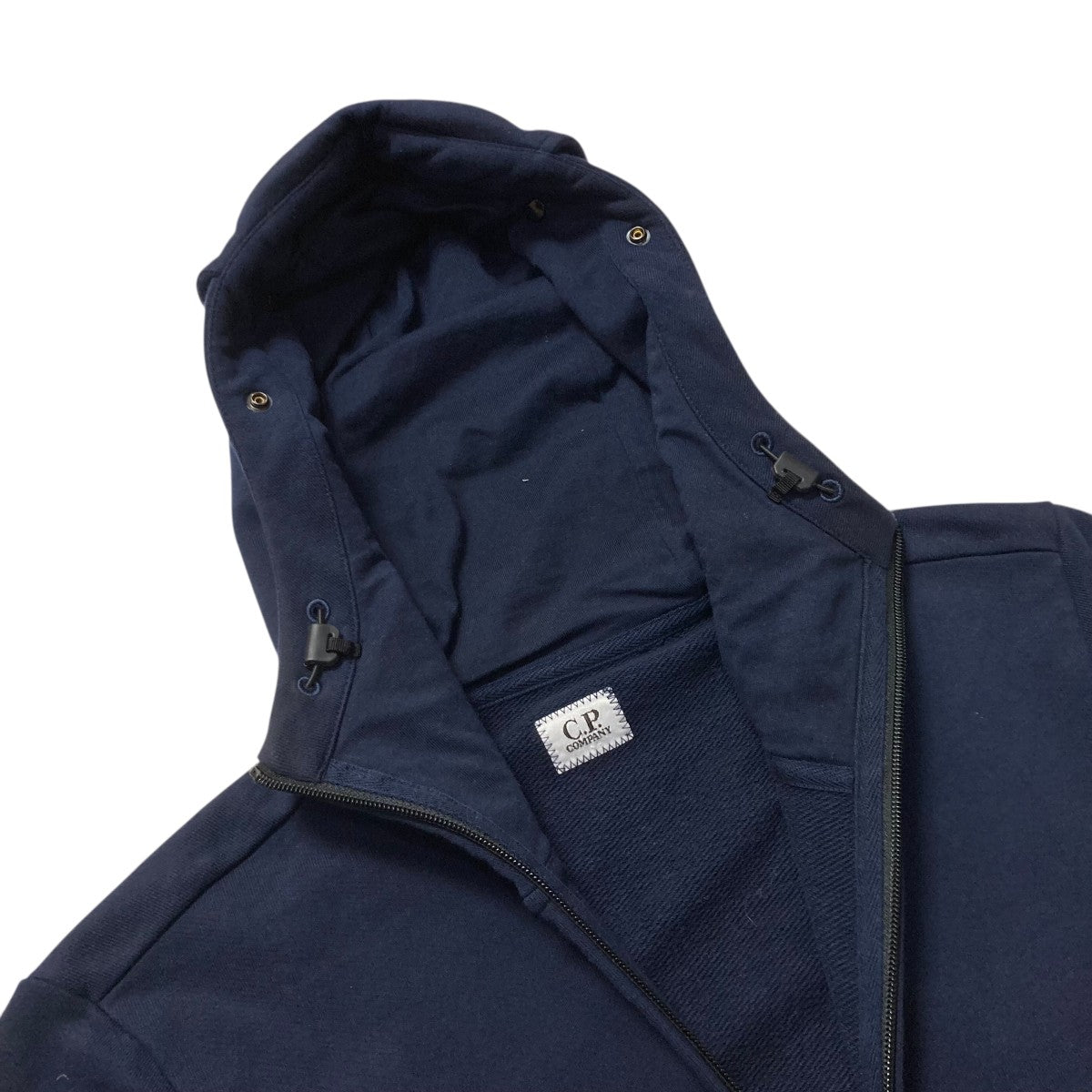 C．P COMPANY(シーピーカンパニー) GOGGLE ZIP UP COTTON HOODIE