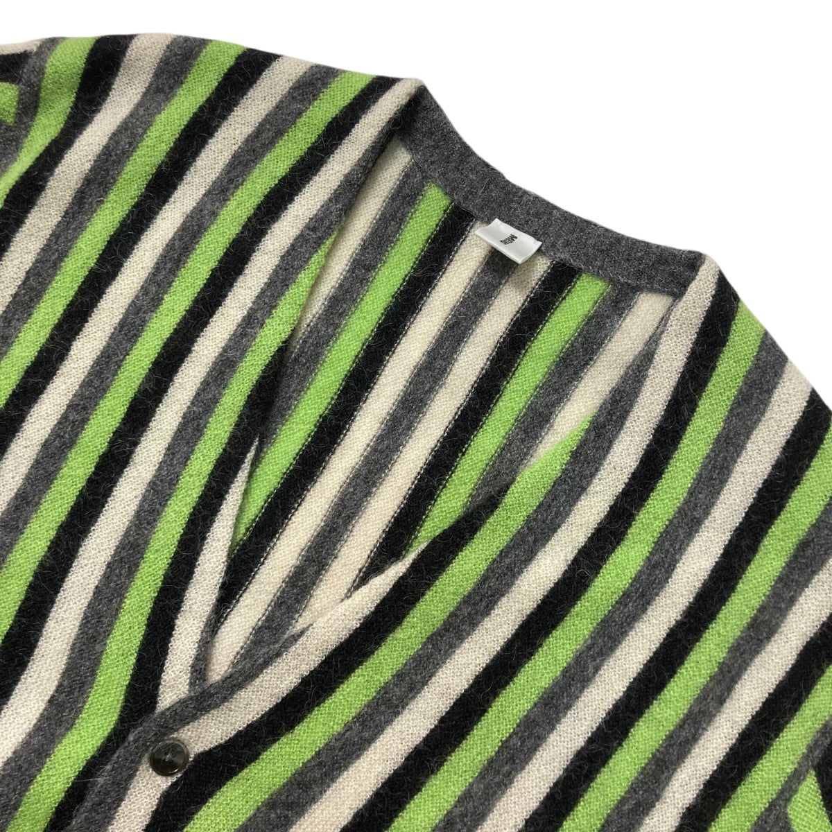 MEIAS(メイアス) 24AWSUPER KID MOHAIR GARTER V CDVネック