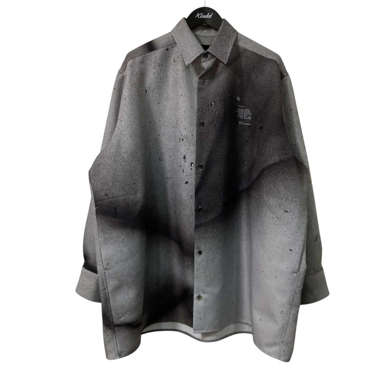 Oversized Shirtフルグラフィックロングシャツ2201 YSH05A M111B
