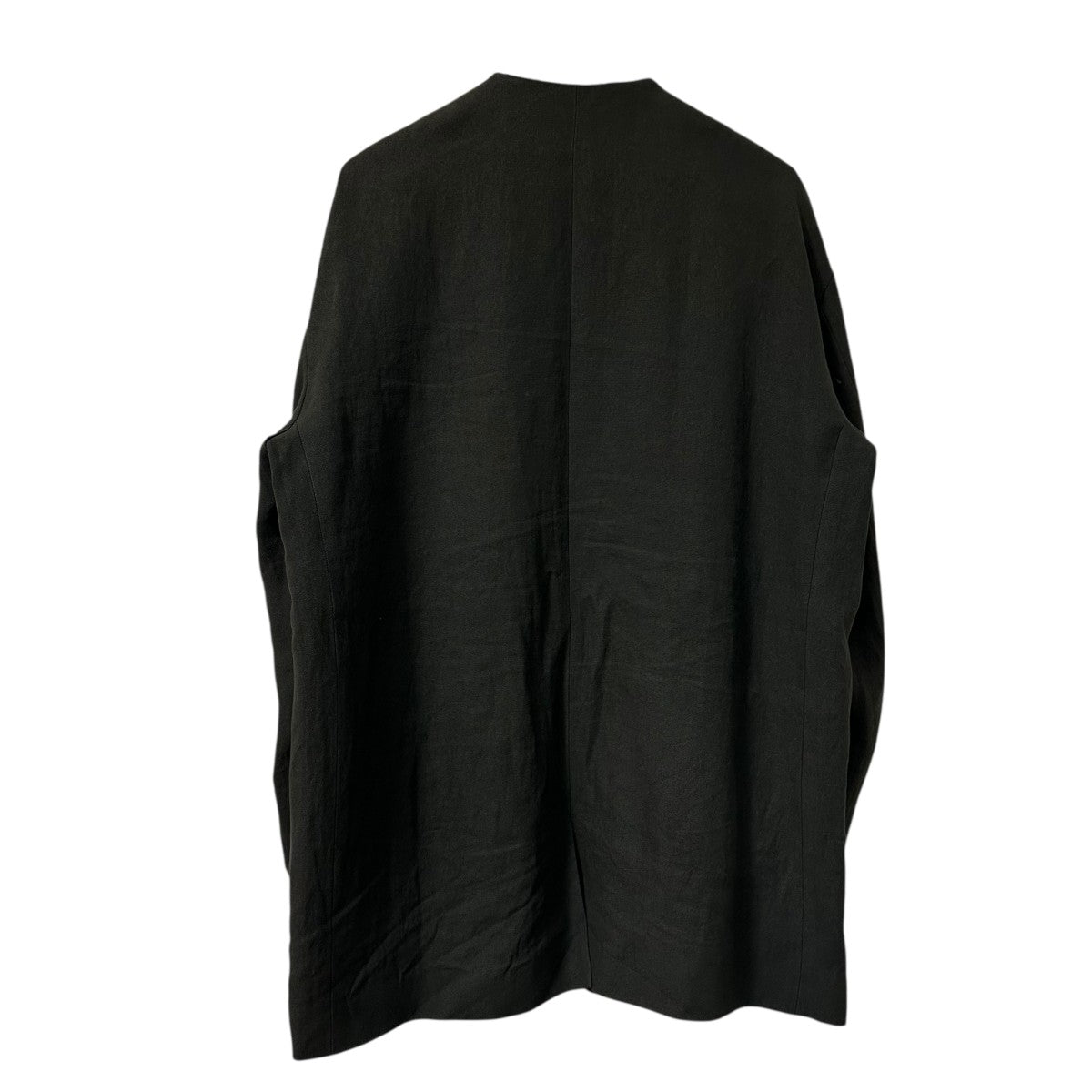 Cristaseya(クリスタセヤ) 22SSCOLLARLESS JACKETノーカラー