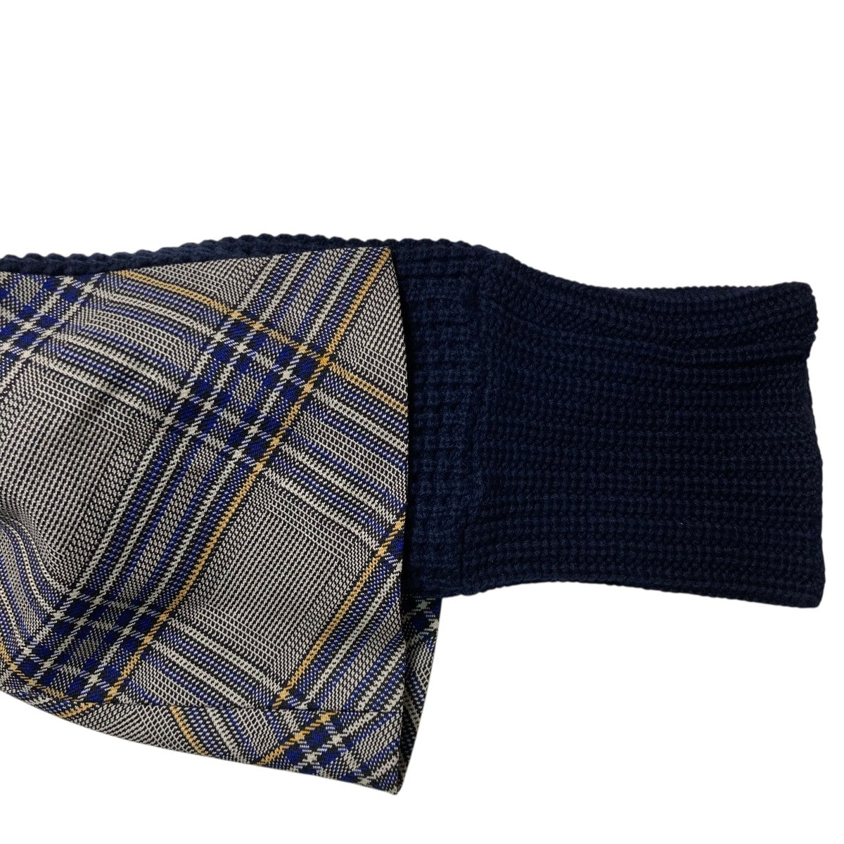 sacai(サカイ) ジャケットドッキングニット18 04157 18 04157 ネイビー