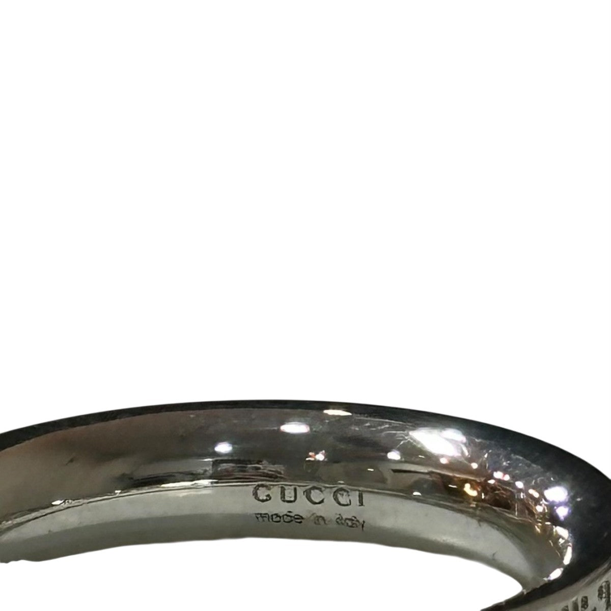 GUCCI(グッチ) ディアマンテリング シルバー サイズ 6号|【公式 GUCCI(グッチ) ディアマンテリング シルバー サイズ 6号|【公式