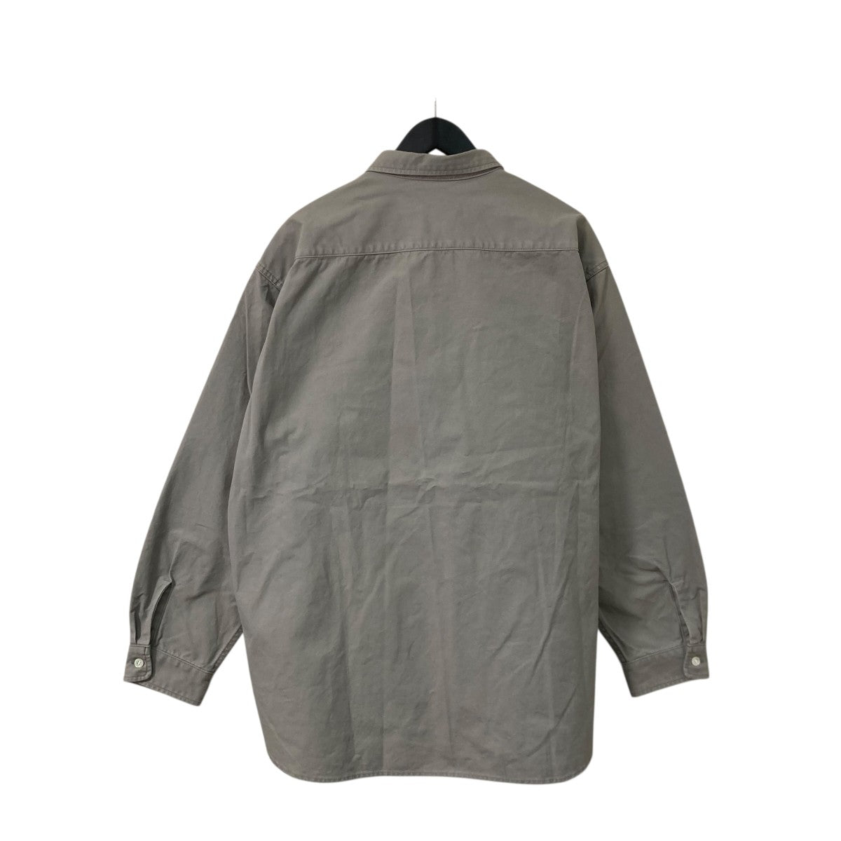 STABILIZER GNZ Wide Tapered Shirtコットン地ワイドシャツジャケット2 22CC 古着・中古-2枚目のアイテム画像