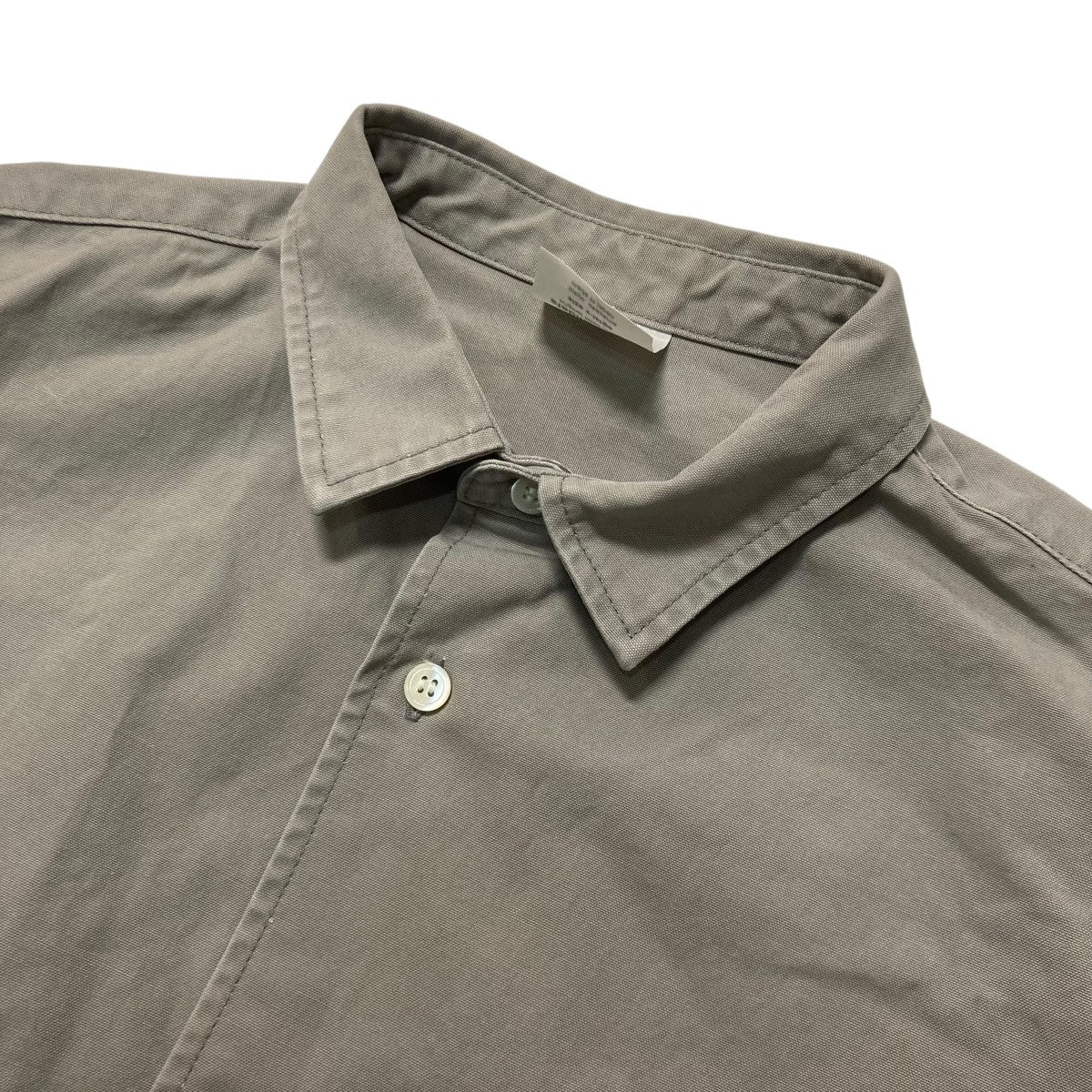STABILIZER GNZ Wide Tapered Shirtコットン地ワイドシャツジャケット2 22CC 古着・中古-3枚目のアイテム画像