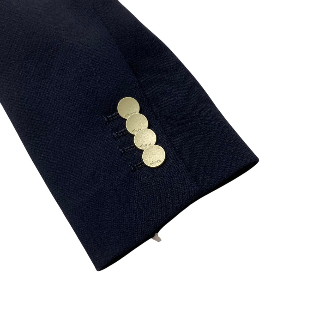 EBURE(エブール) ウールダブルブレストテーラードジャケット9910400204