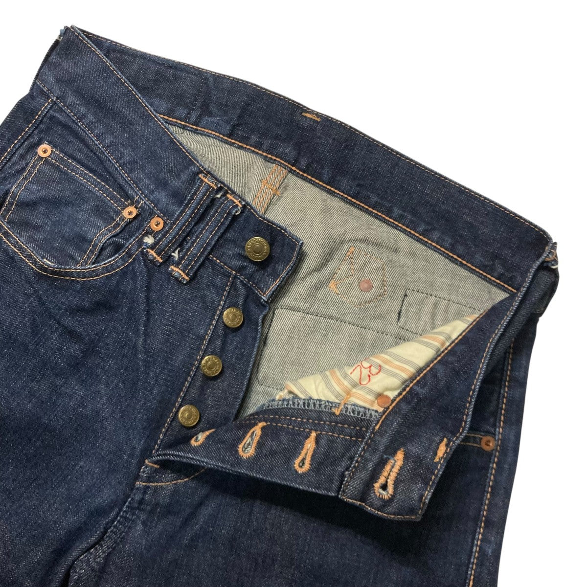 anachronorm ワッペンデニムパンツ 古着・中古-3枚目のアイテム画像