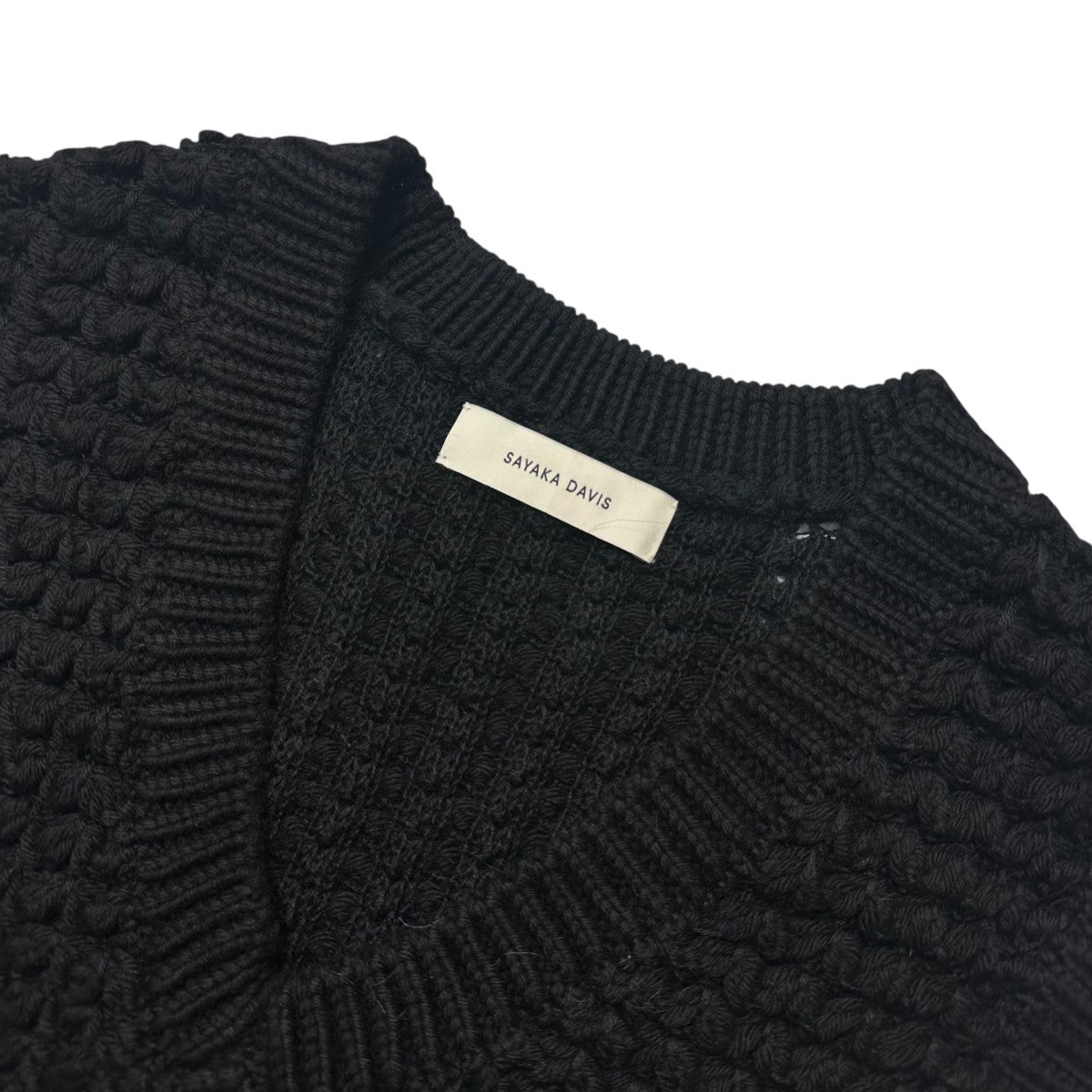 SAYAKA DAVIS Knit VestニットベストRKT124 PK 古着・中古-3枚目のアイテム画像