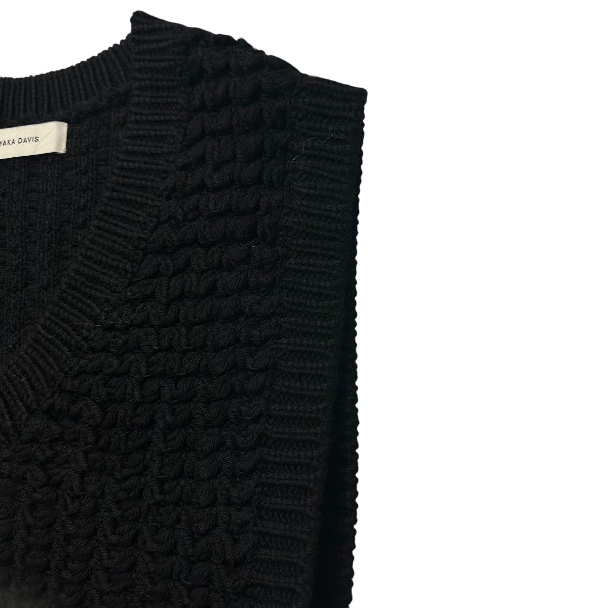 SAYAKA DAVIS Knit VestニットベストRKT124 PK 古着・中古-4枚目のアイテム画像