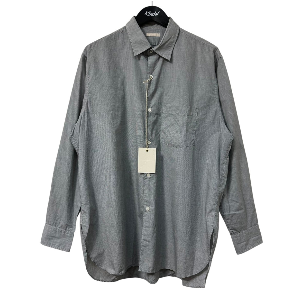 MICRO GRAPH CHECK POPLIN SHIRTチェックシャツULSH HA162 B