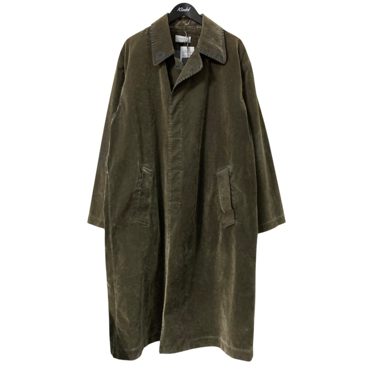 TAAKK(ターク) ロングコートTA21AW-CO020 TA21AW-CO020 グレー サイズ