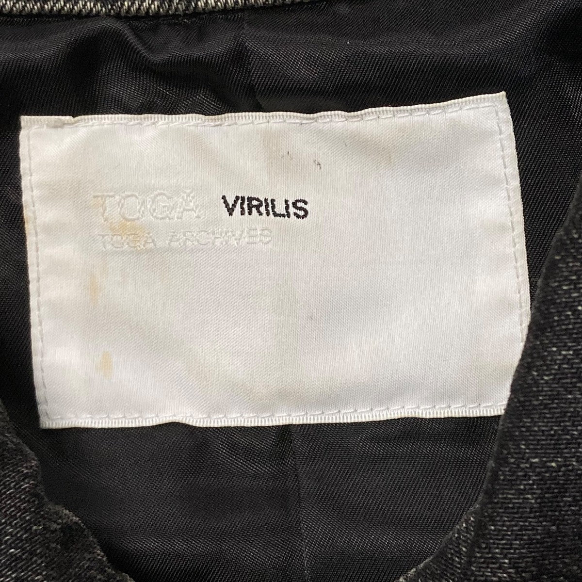 TOGA VIRILIS(トーガヴィリリース) Gジャンドッキングトレンチコート