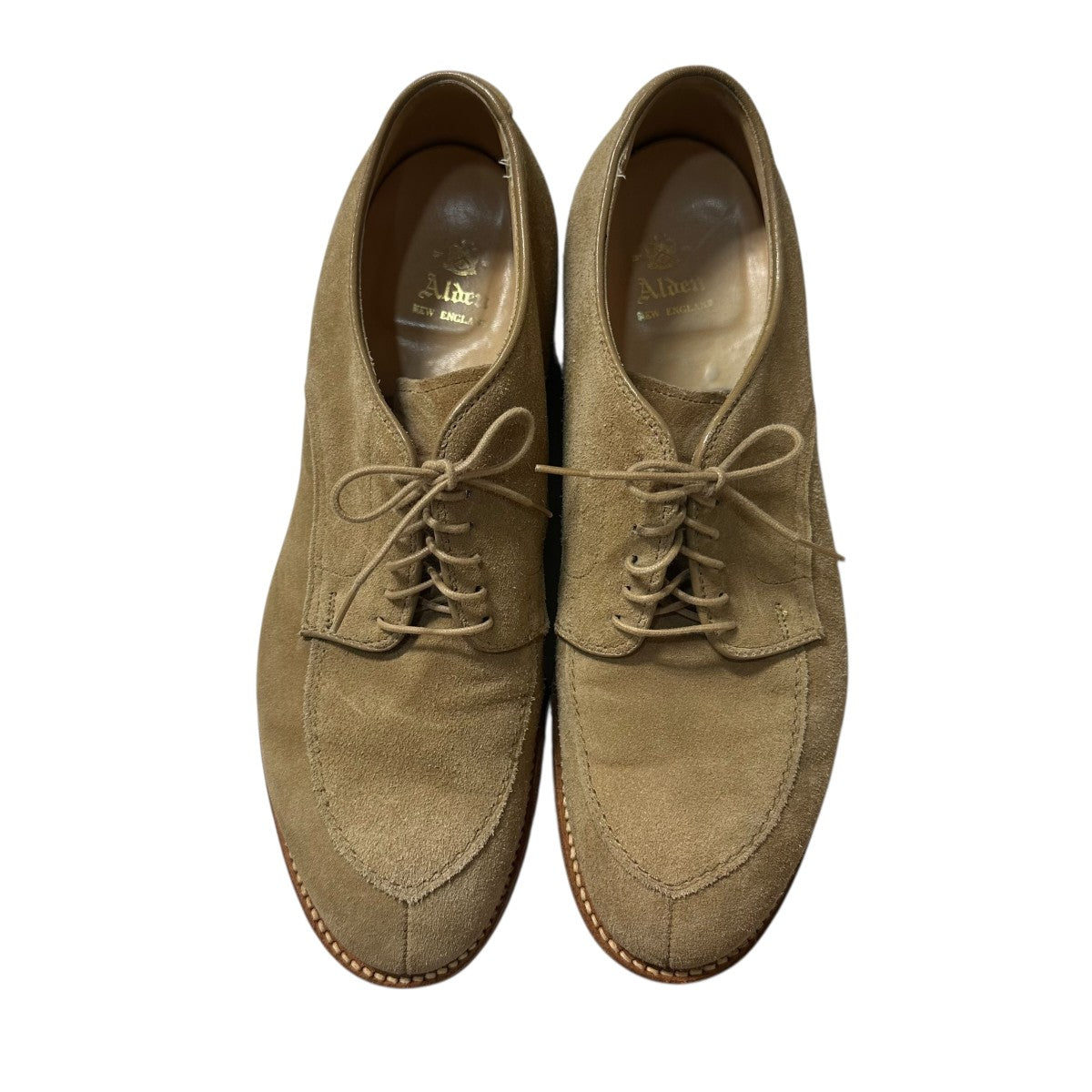 ALDEN(オールデン) スエードVチップシューズ54429 54429 ベージュ