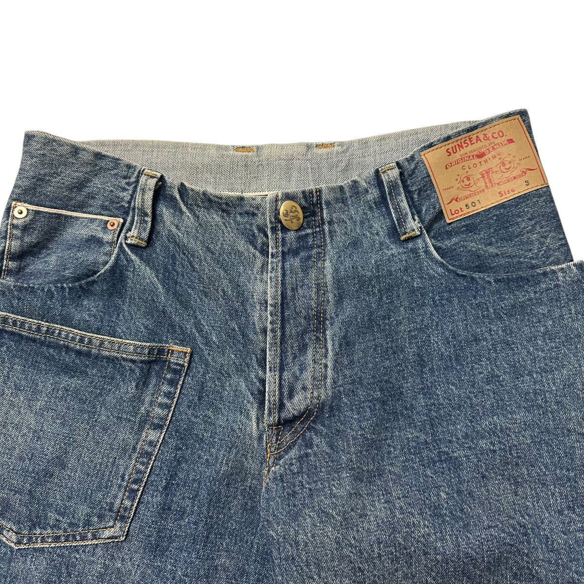 SUNSEA(サンシー) 22SSAltanating Denimデニムパンツ22S54 22S54