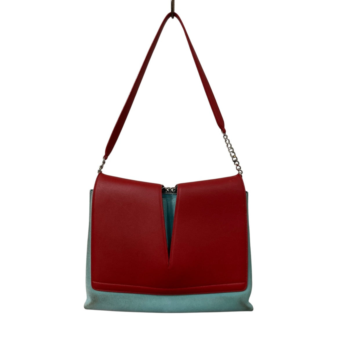 VIEW SUEDE AND LEATHER SHOULDER BAGマルチカラーショルダーバッグ