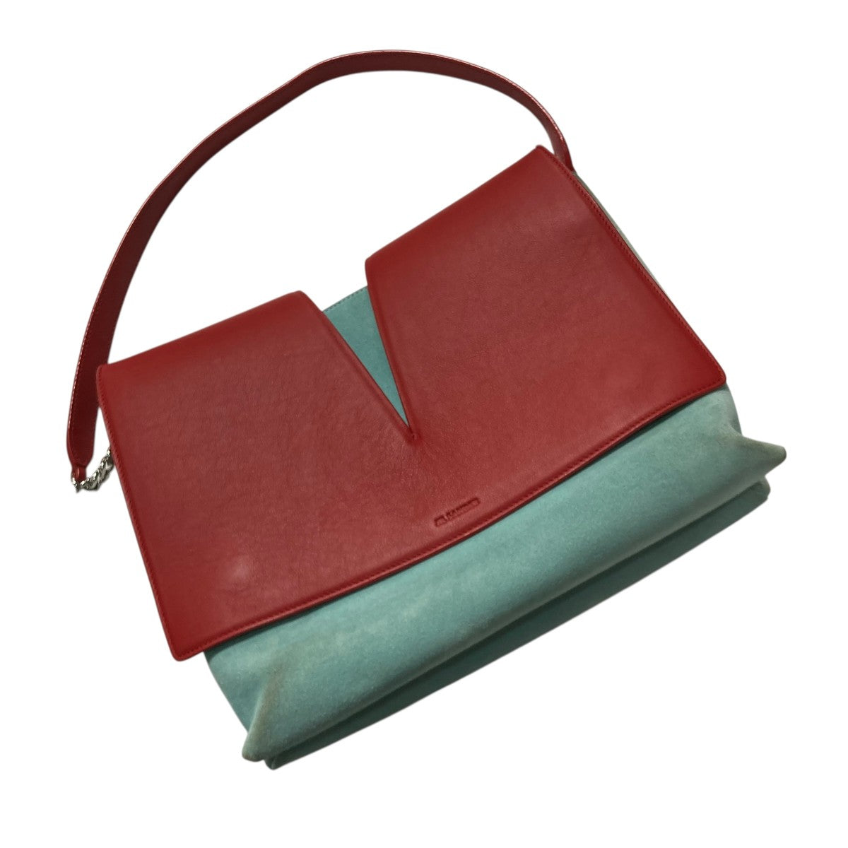 VIEW SUEDE AND LEATHER SHOULDER BAGマルチカラーショルダーバッグ