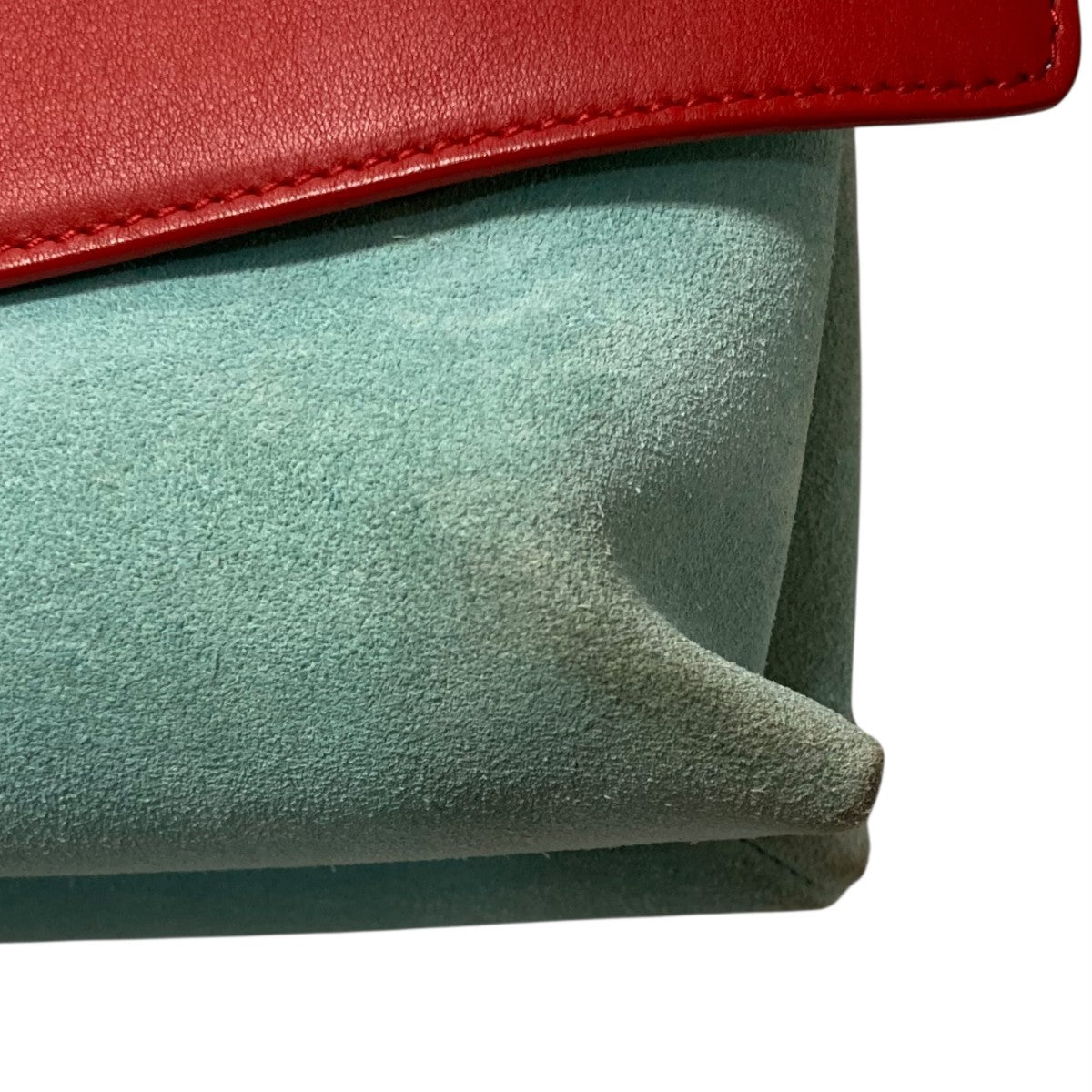 VIEW SUEDE AND LEATHER SHOULDER BAGマルチカラーショルダーバッグ