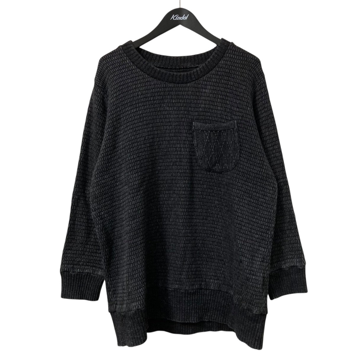 Porter Classic BEATNIK KENDO KNIT CREWNECKコットンニット 古着・中古-1枚目のアイテム画像