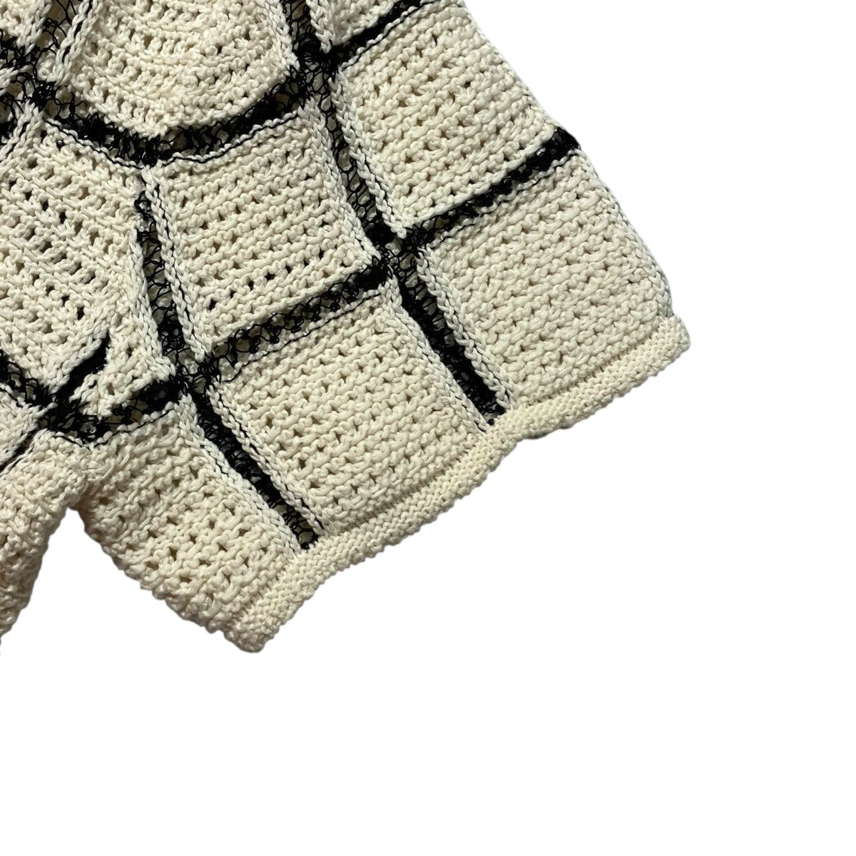 DRIES VAN NOTEN メッシュポロシャツ 古着・中古-4枚目のアイテム画像