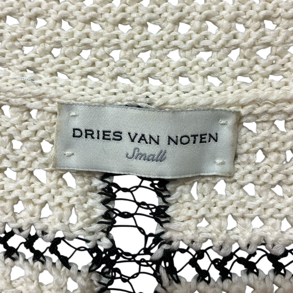 DRIES VAN NOTEN メッシュポロシャツ 古着・中古-6枚目のアイテム画像