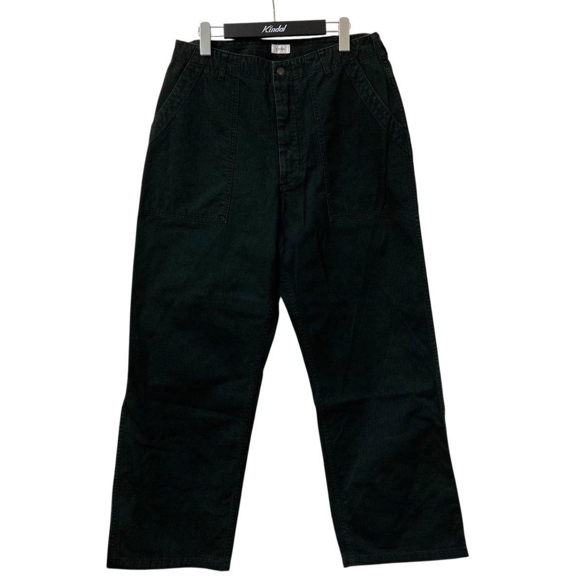 CIOTA / ベイカーパンツ/2/コットン/KHK/PTLM-117-SB CIOTA(シオタ) スビンコットン ヘリンボン ベイカーパンツ PTLM 117 SB
