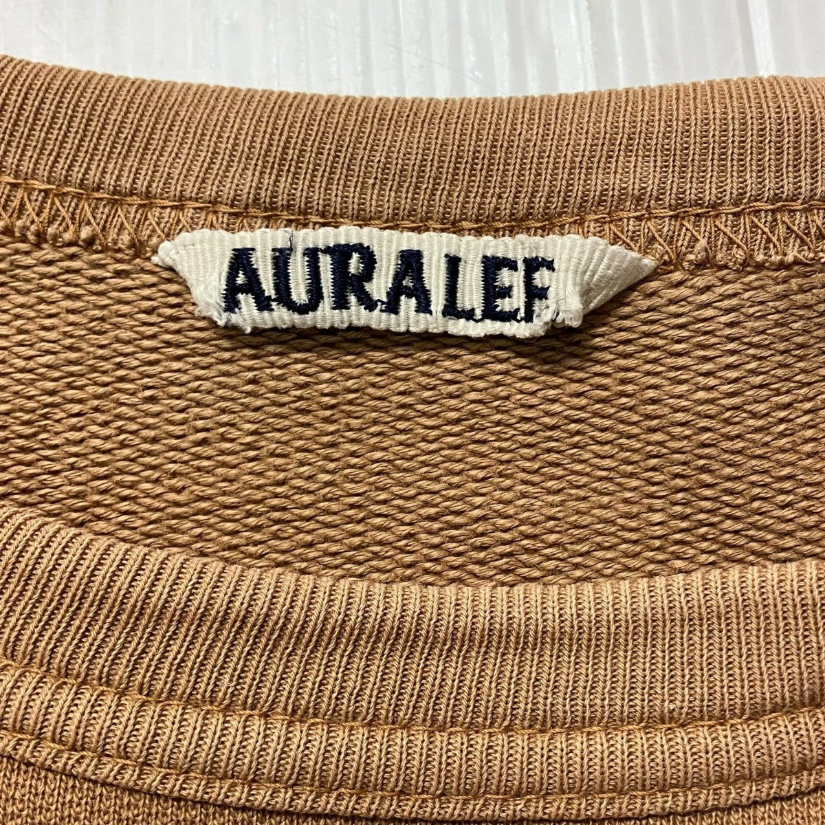 AURALEE(オーラリー) SUPER SOFT HEAVY SWEATクルーネックスウェット