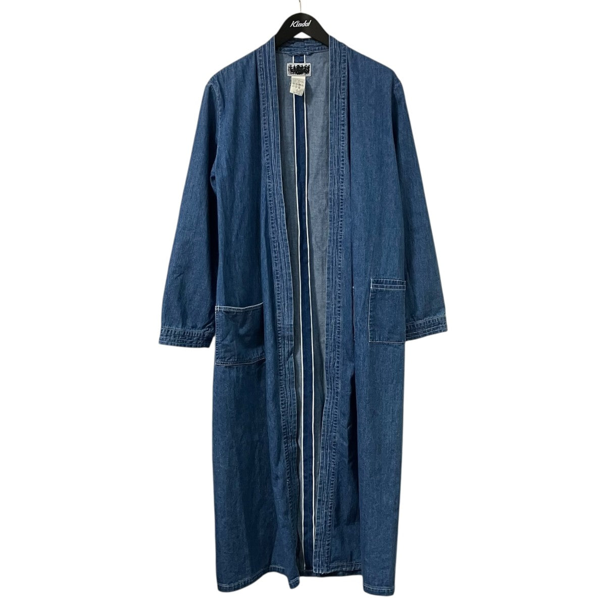 CLASS 25SS8oz SELVEDGE DENIM COAT - USED FINISHデニムロングコートCCFS01UNI B 古着・中古-1枚目のアイテム画像